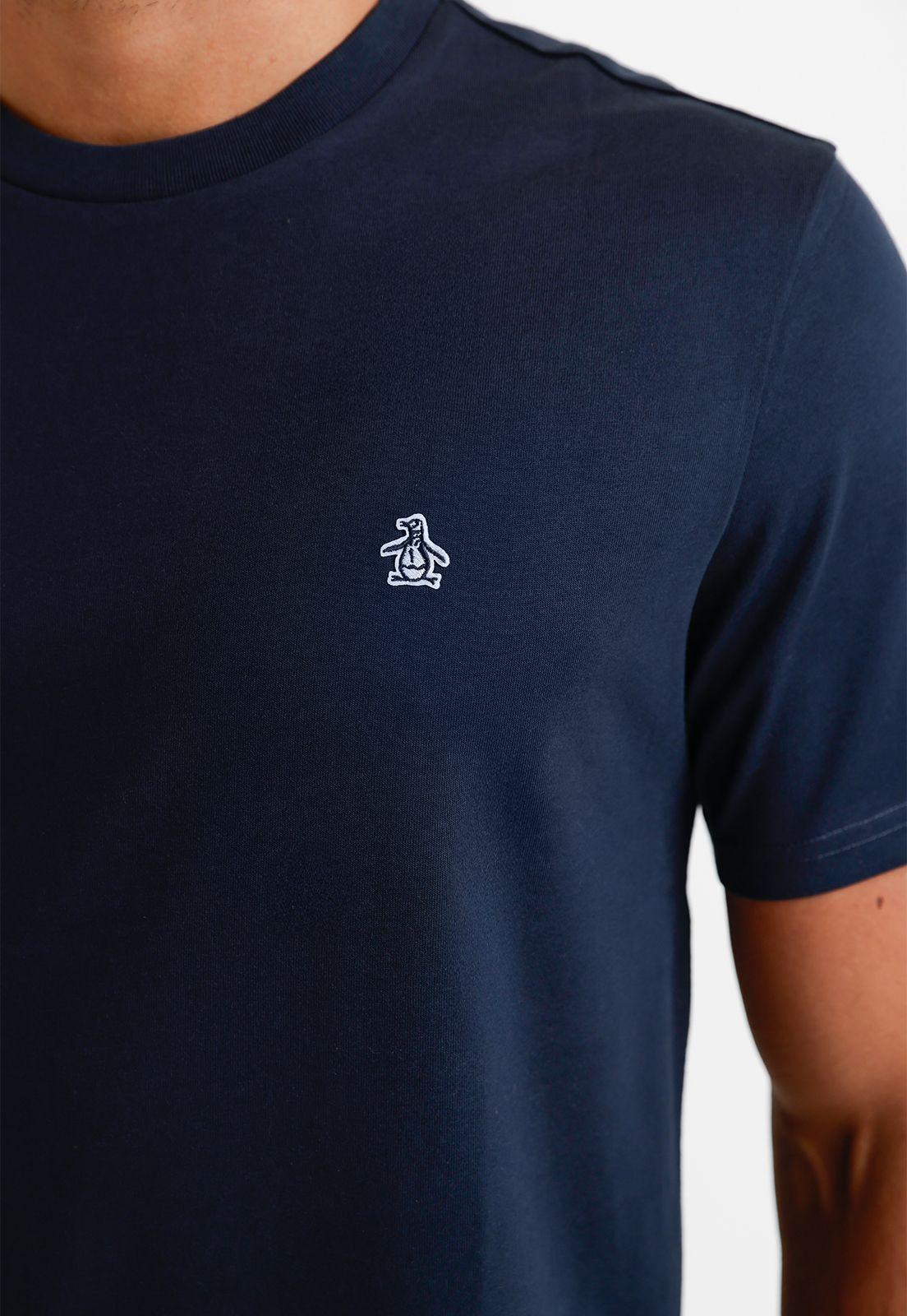 Polera Hombre Manga Corta Azul OPKB2001-2