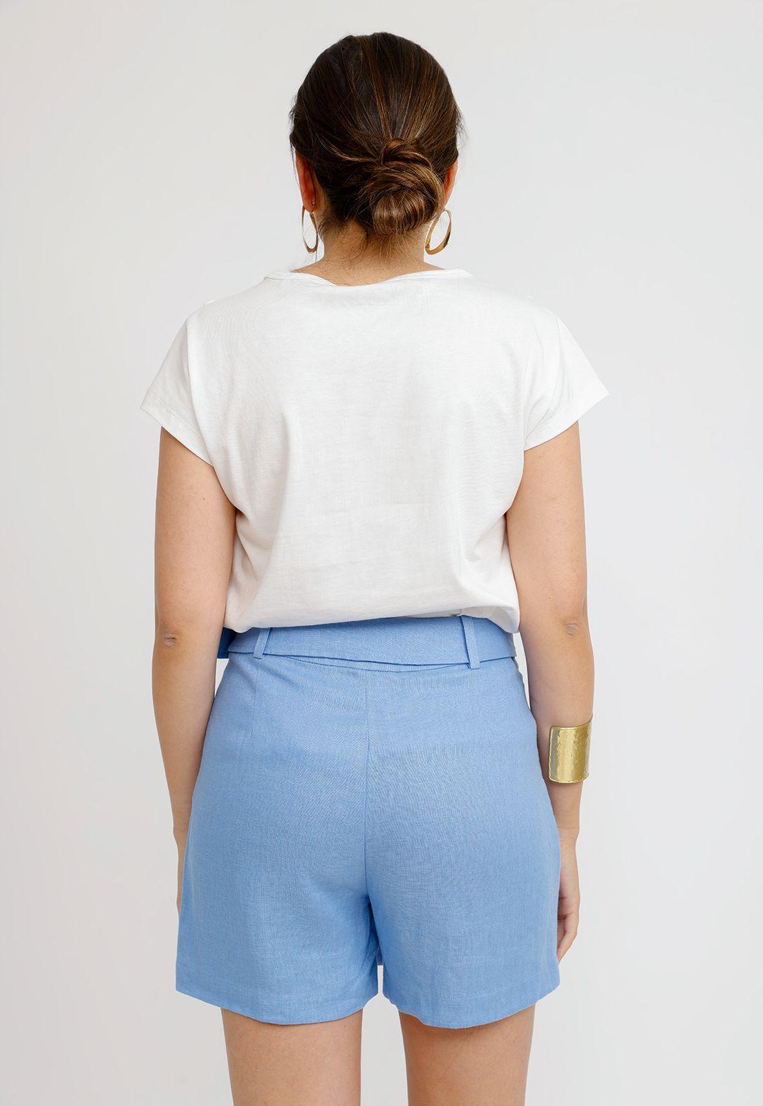 Polera Mujer Bilbao Algodón Peruano Blanco-1