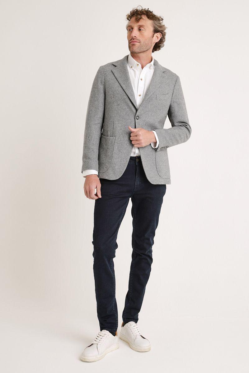 Chaqueta europea gris-3