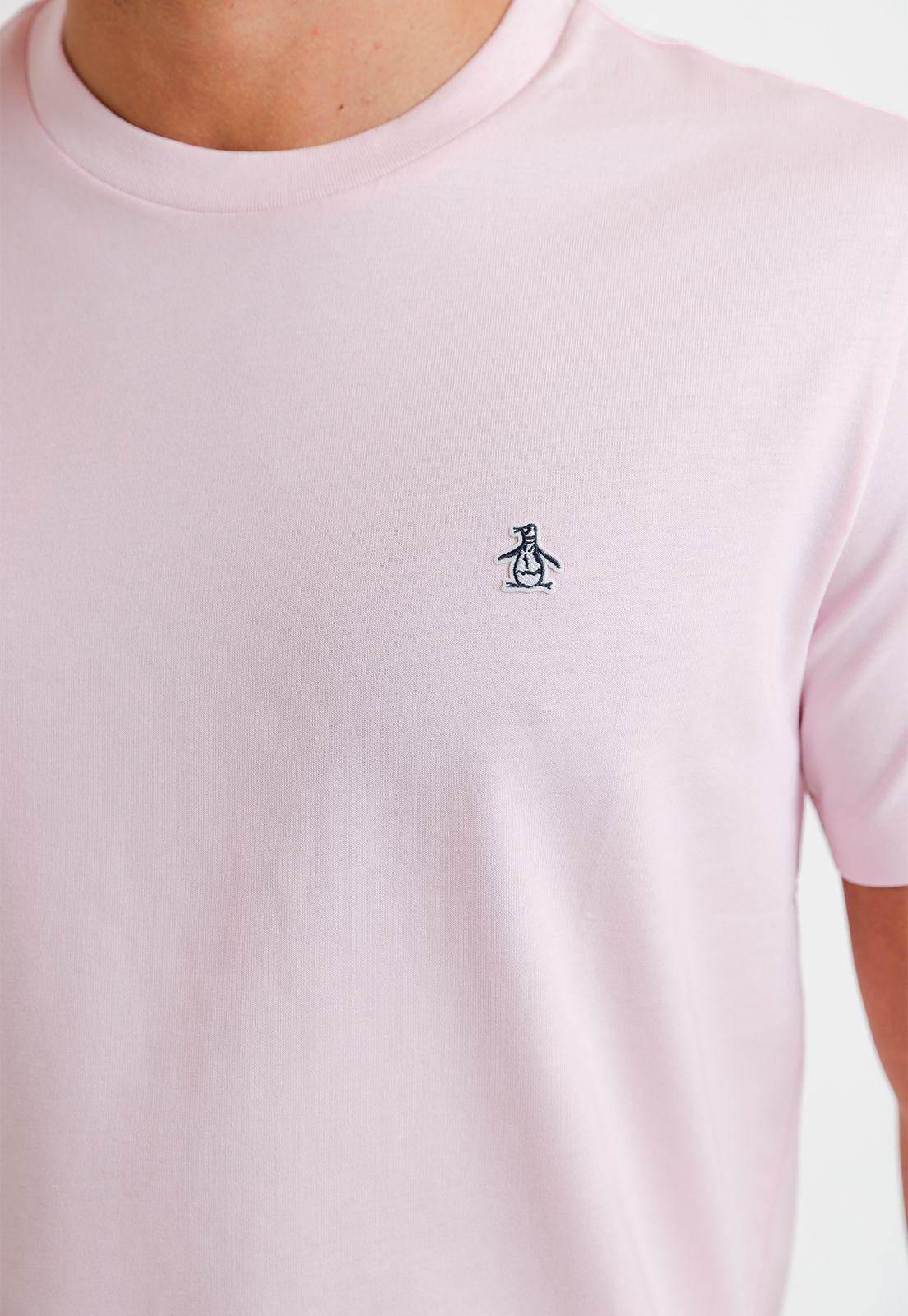 Polera Hombre Manga Corta Rosado OPKB2001-2