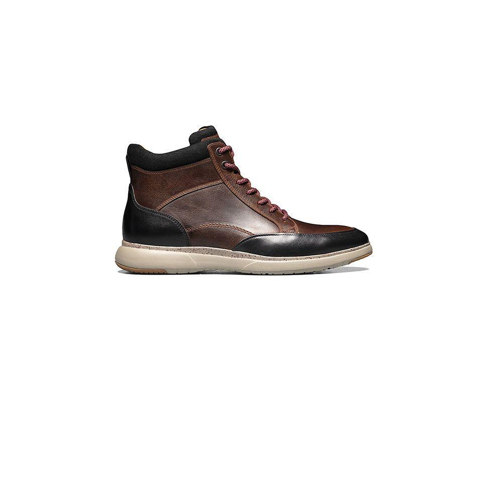 Botines Flair Mox Toe Lace Up Boot Café-2