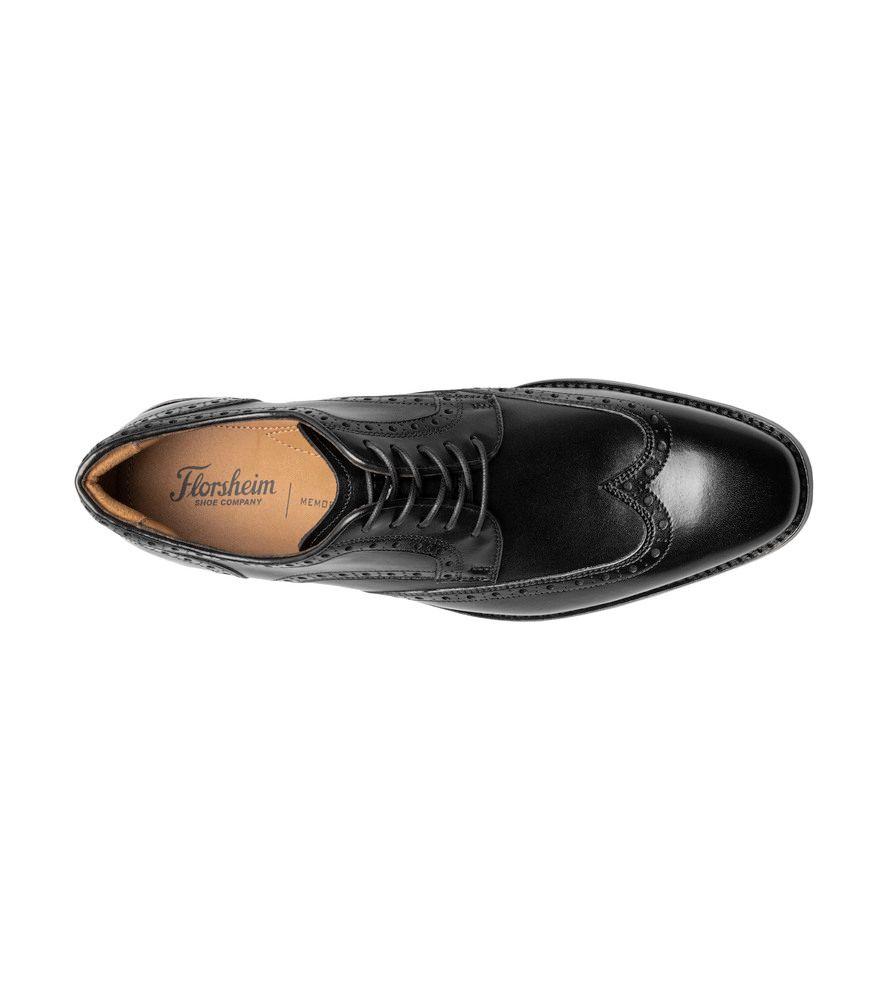 Zapatos Conetta Wing Tip Oxford Negro-7