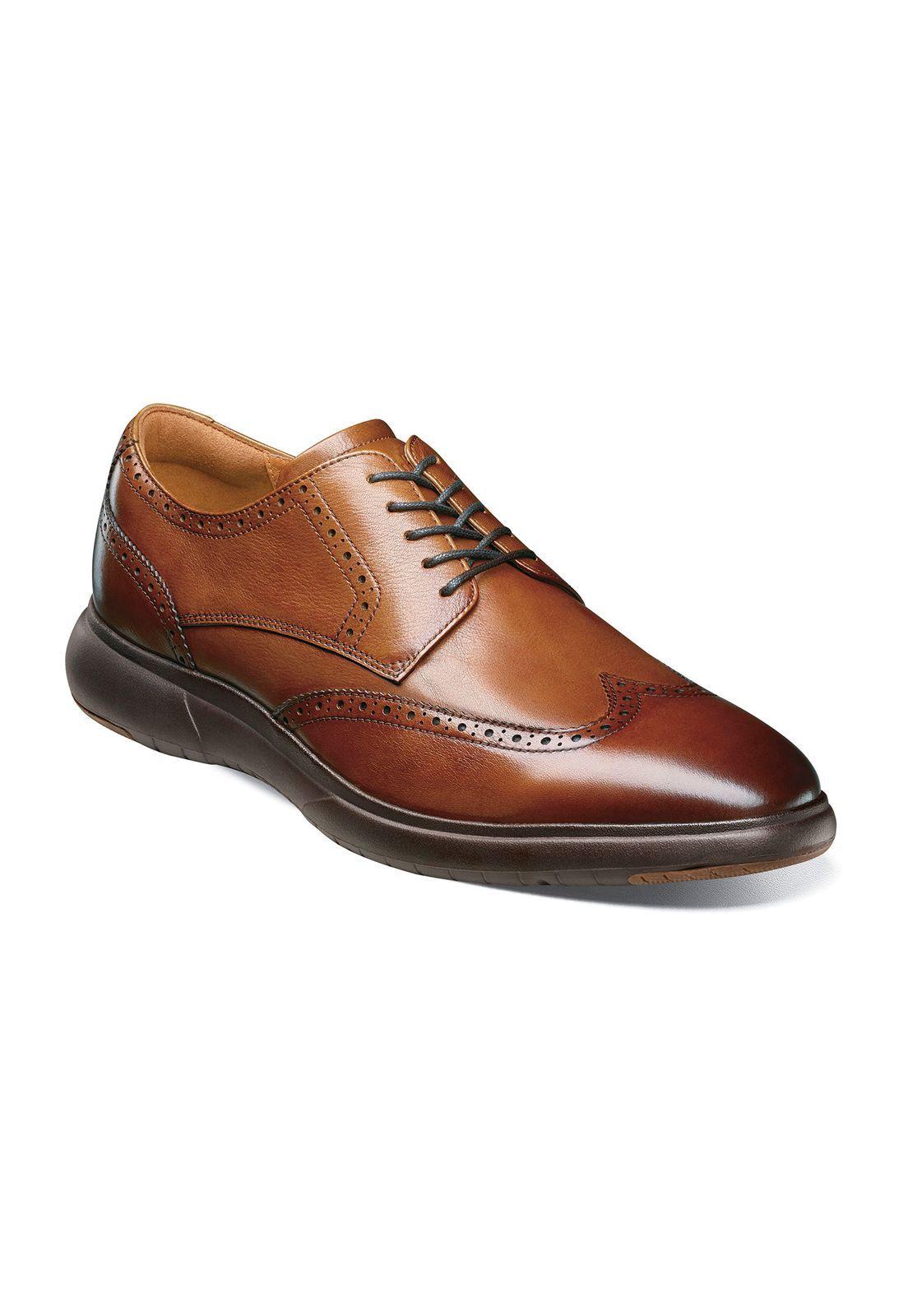 Zapatos Flair Wingtip Oxford Cognac-0