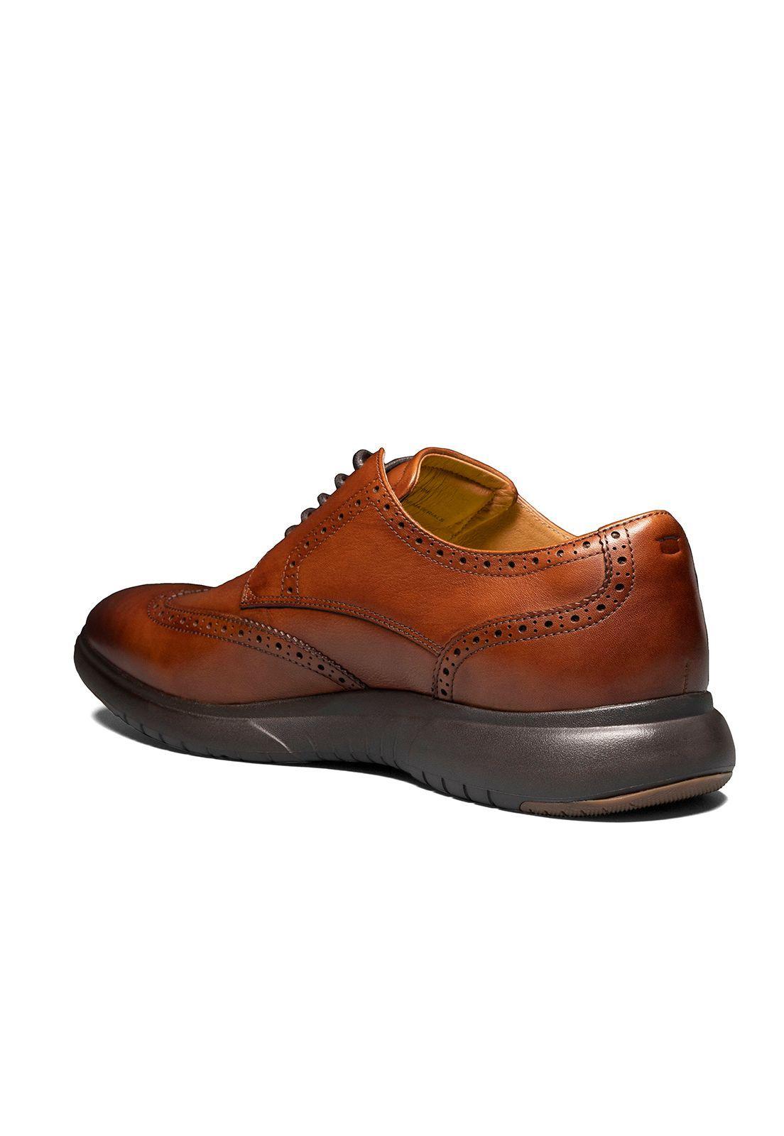 Zapatos Flair Wingtip Oxford Cognac-7