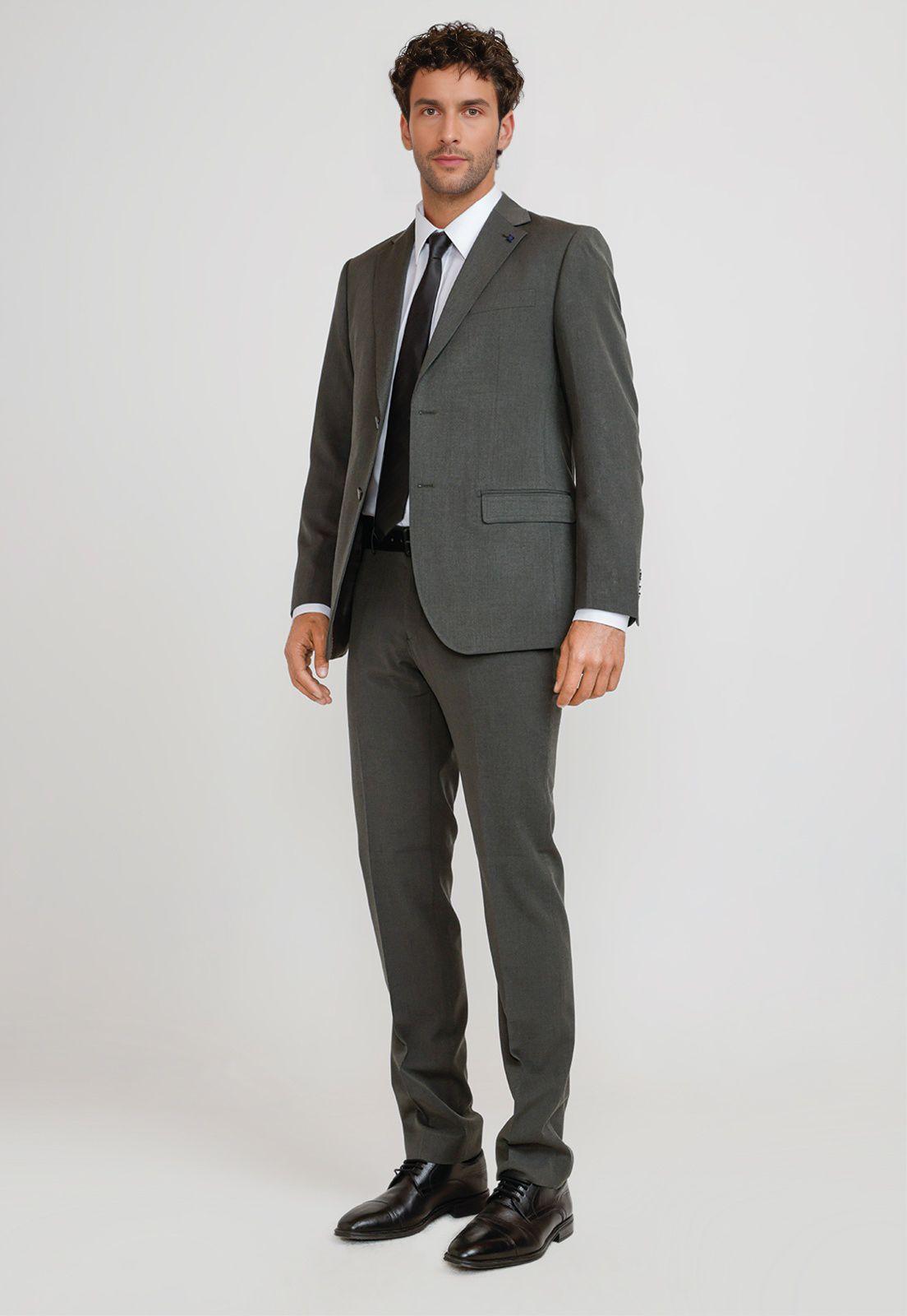 Traje Hombre Formal Graduación Verde-3