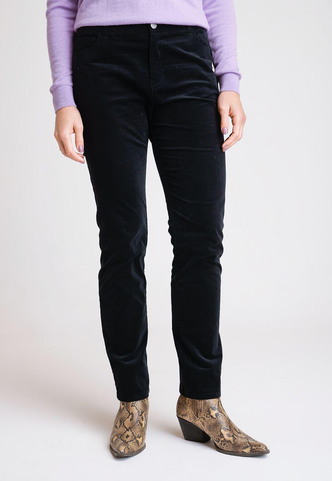Pantalón De Mujer Modelo Essam Color Negro-0