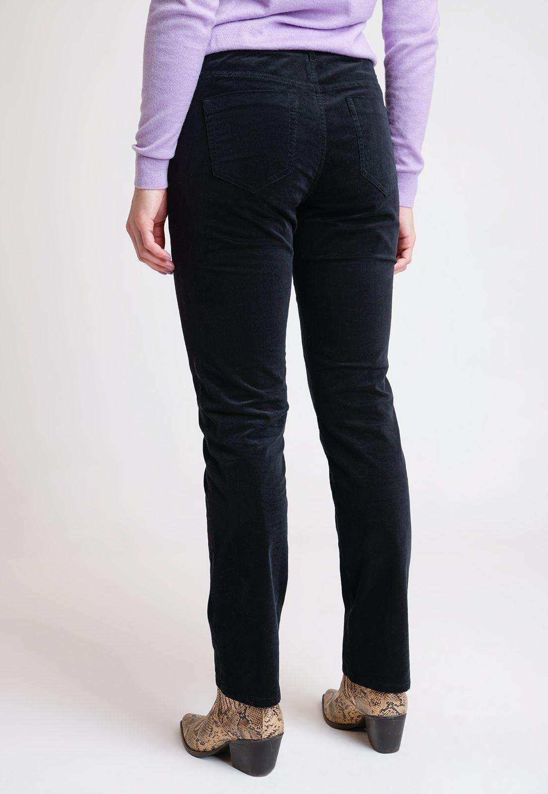 Pantalón De Mujer Modelo Essam Color Negro-1