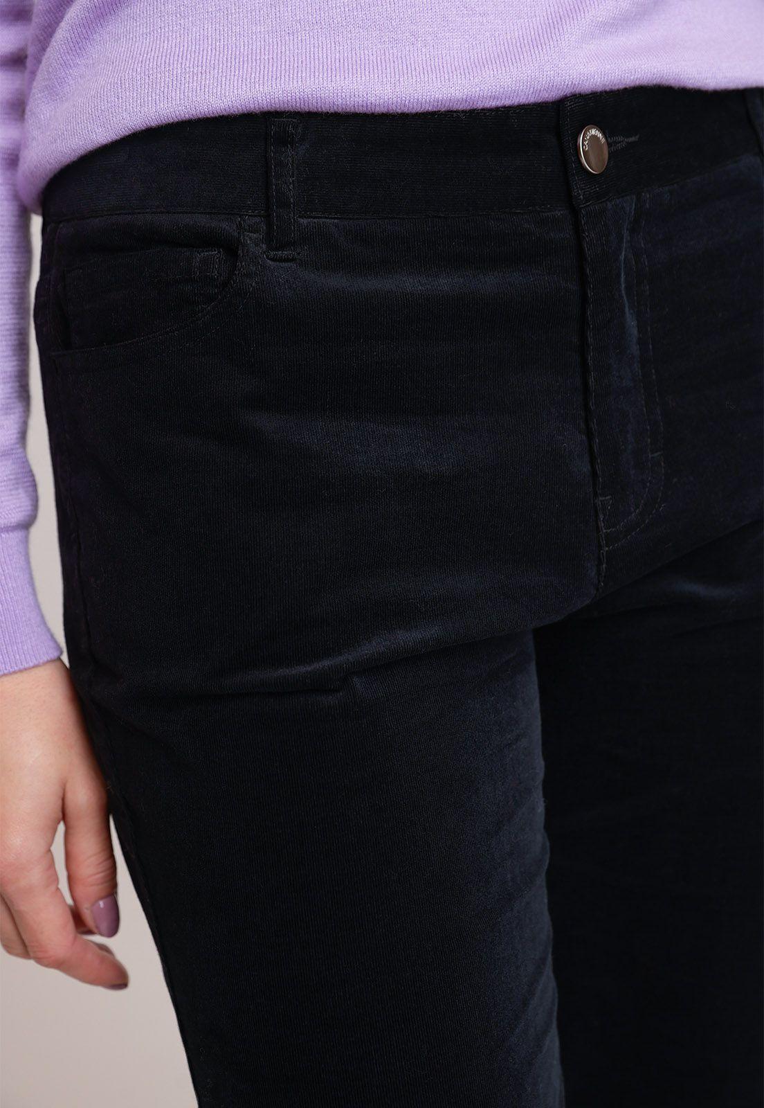 Pantalón De Mujer Modelo Essam Color Negro-2