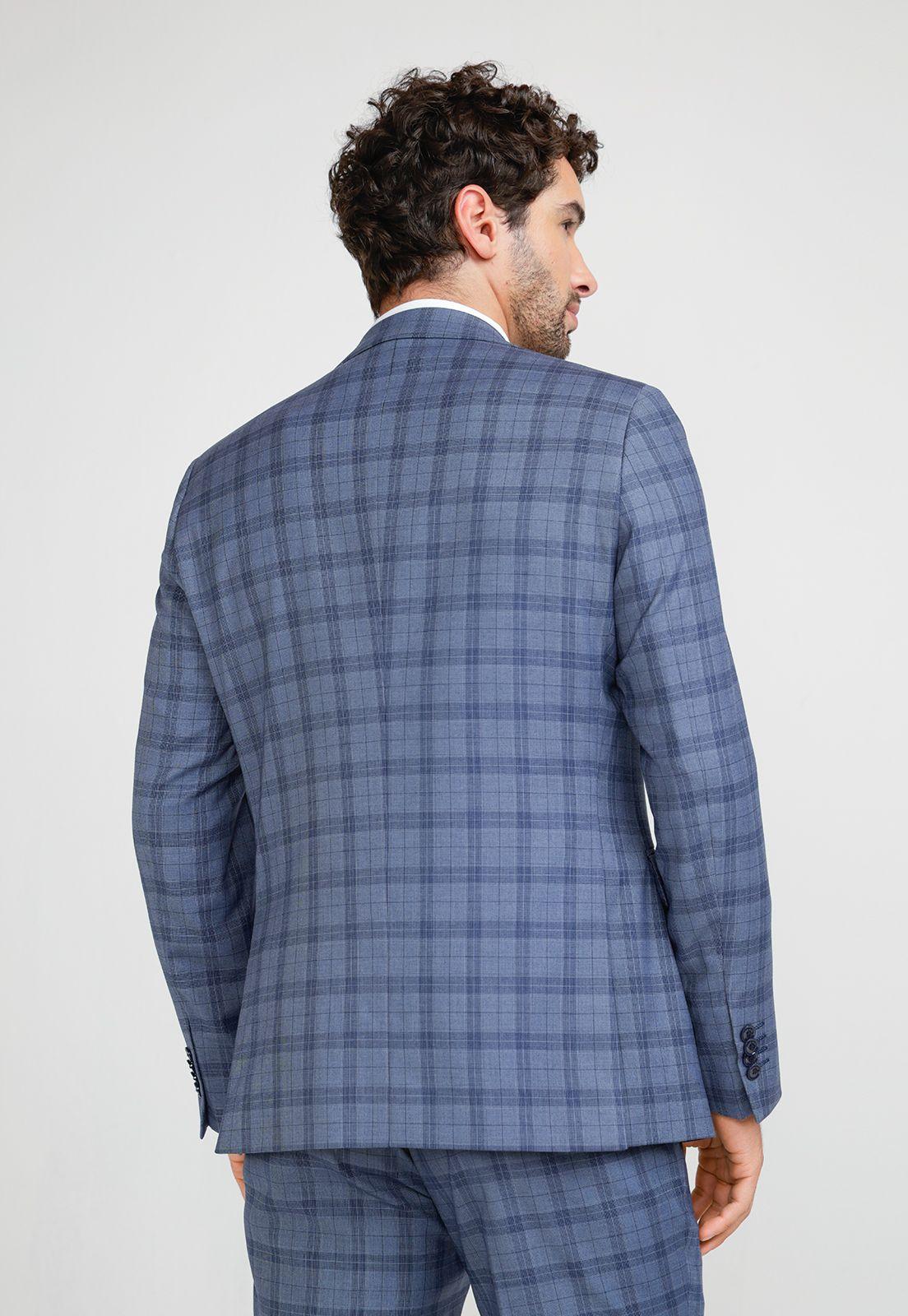 Chaqueta Hombre Traje Suit Separates Washable Azul Piedra-1