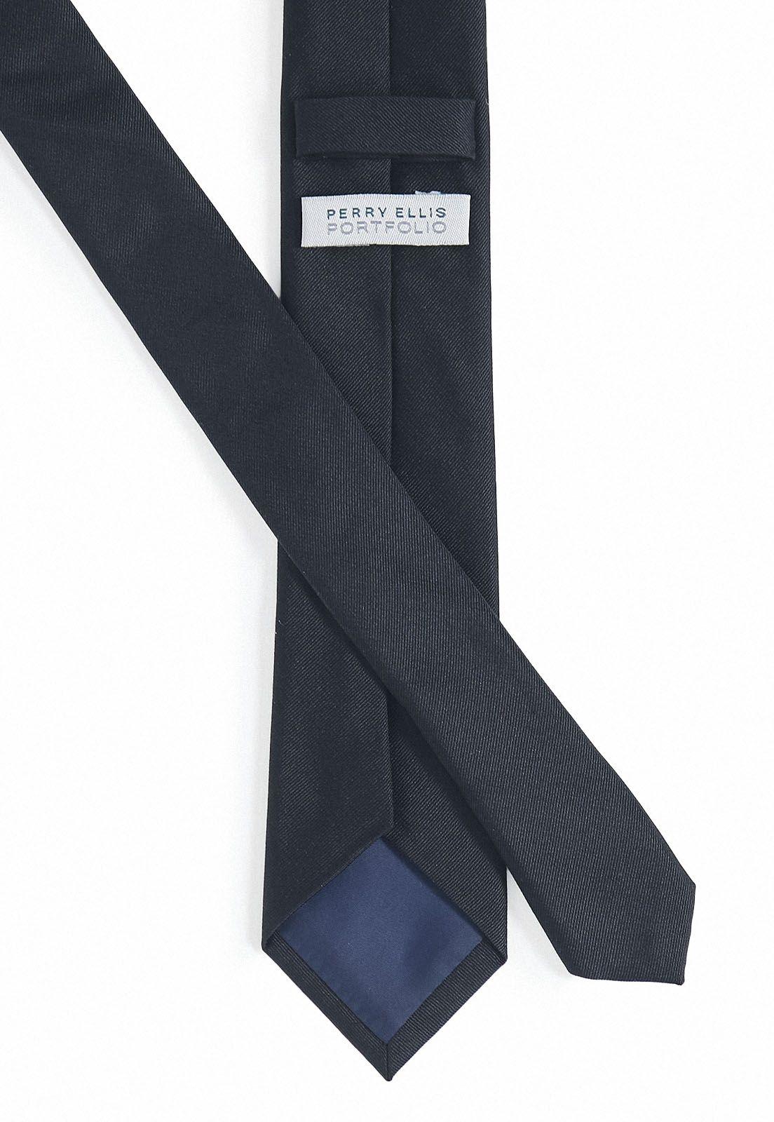 Corbata Lisa Negra Resist Spill Negro-2