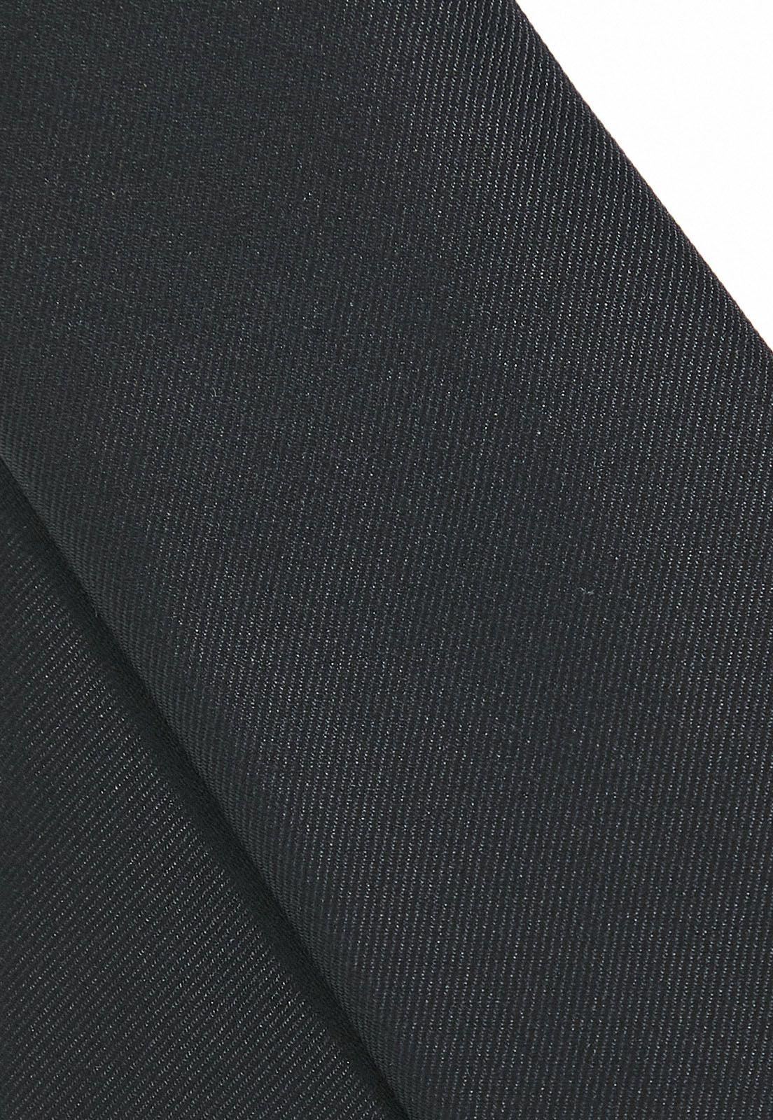 Corbata Lisa Negra Resist Spill Negro-3