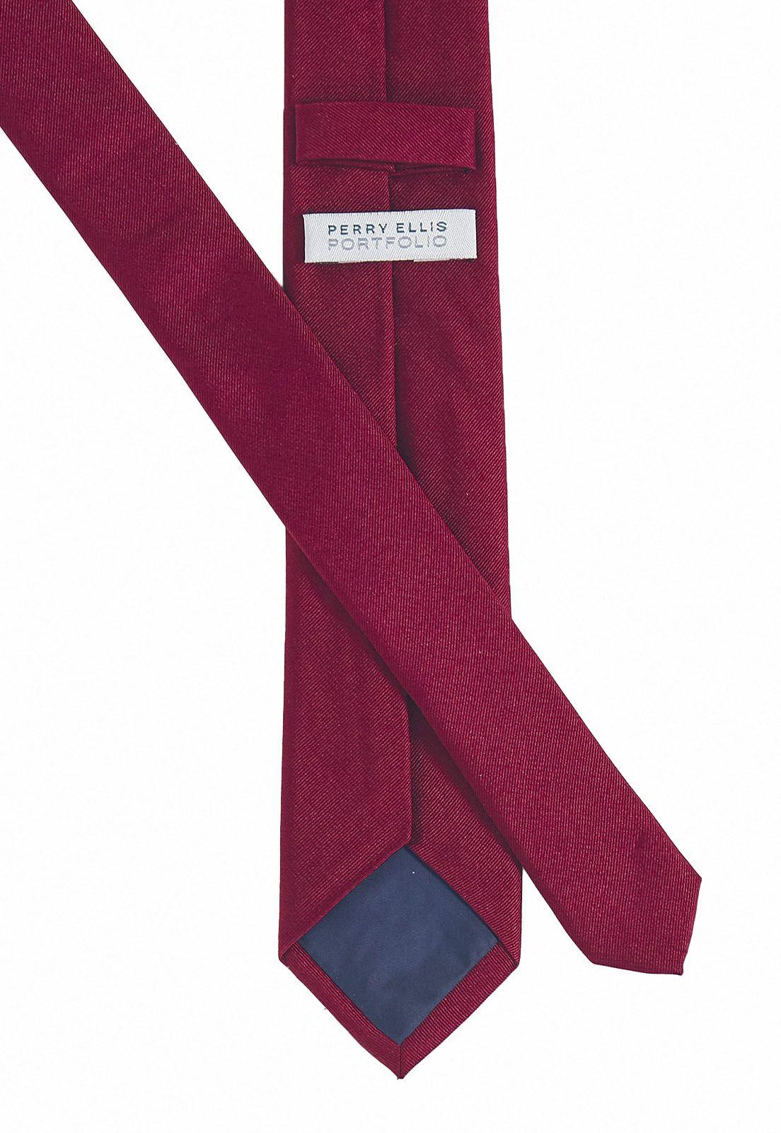 Corbata Lisa Burdeo Resist Spill Burdeo-2