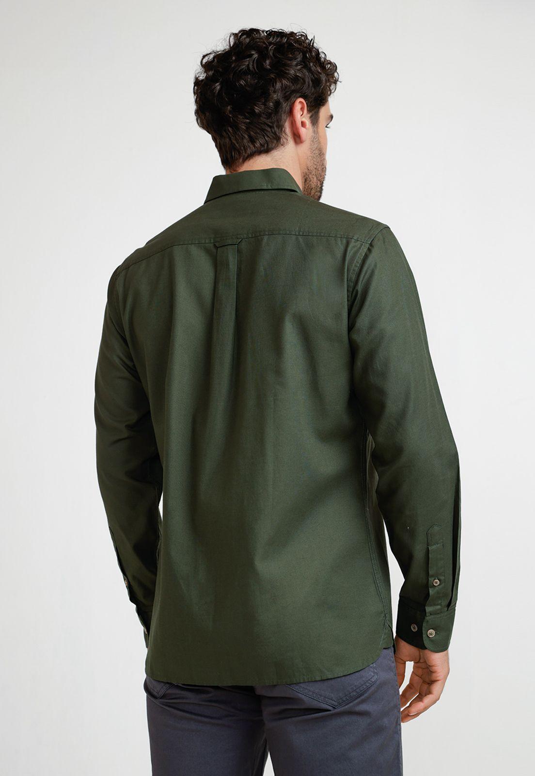 Camisa Oxford Hombre Blake Verde-1