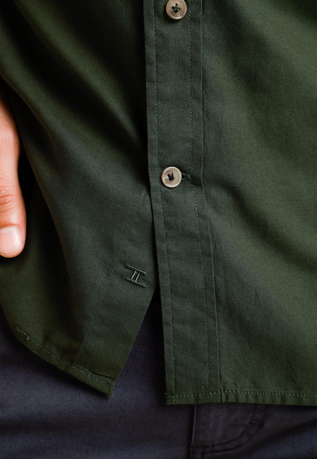 Camisa Oxford Hombre Blake Verde-2