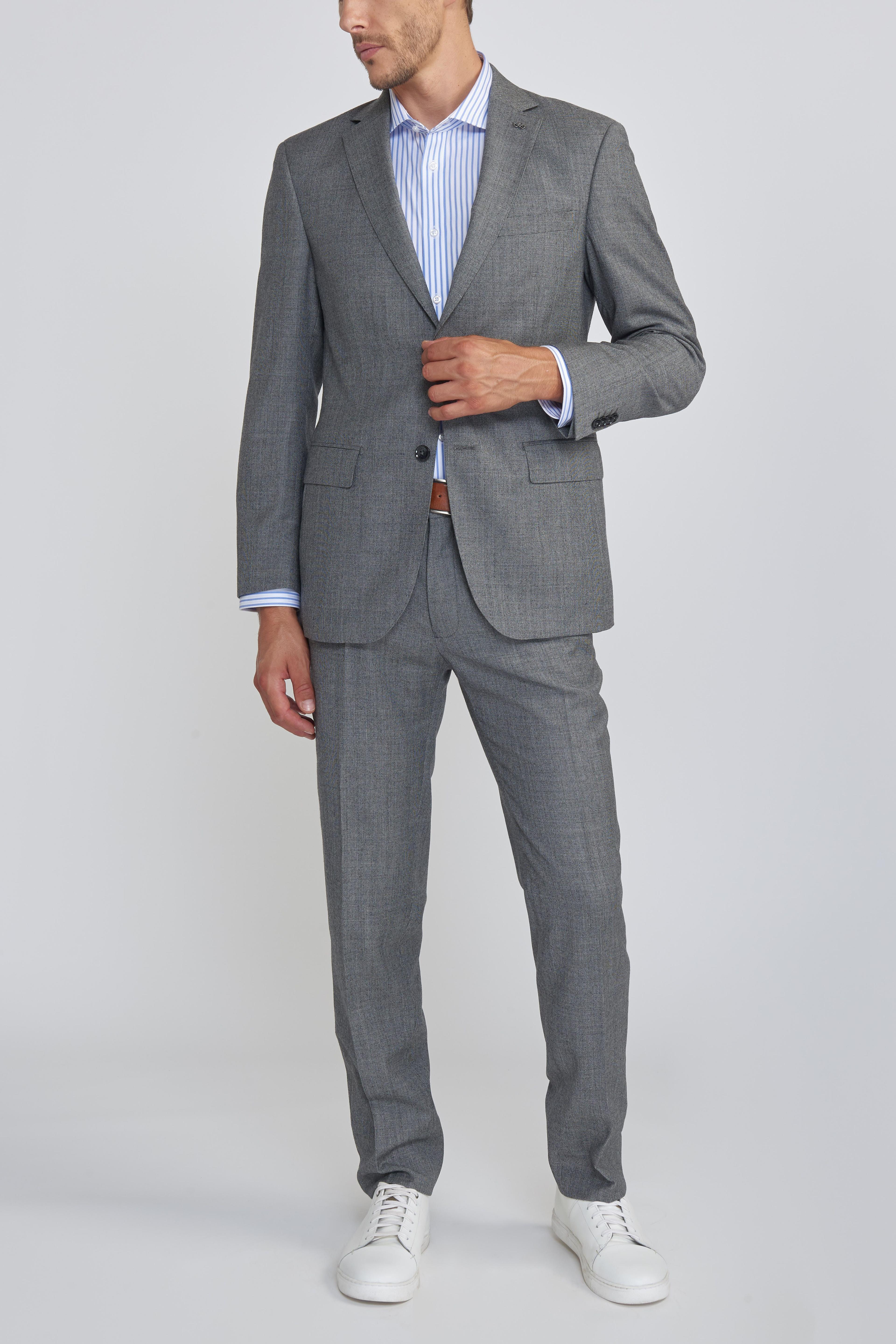Pantalón Travel Gris Suit Separates Trial-2