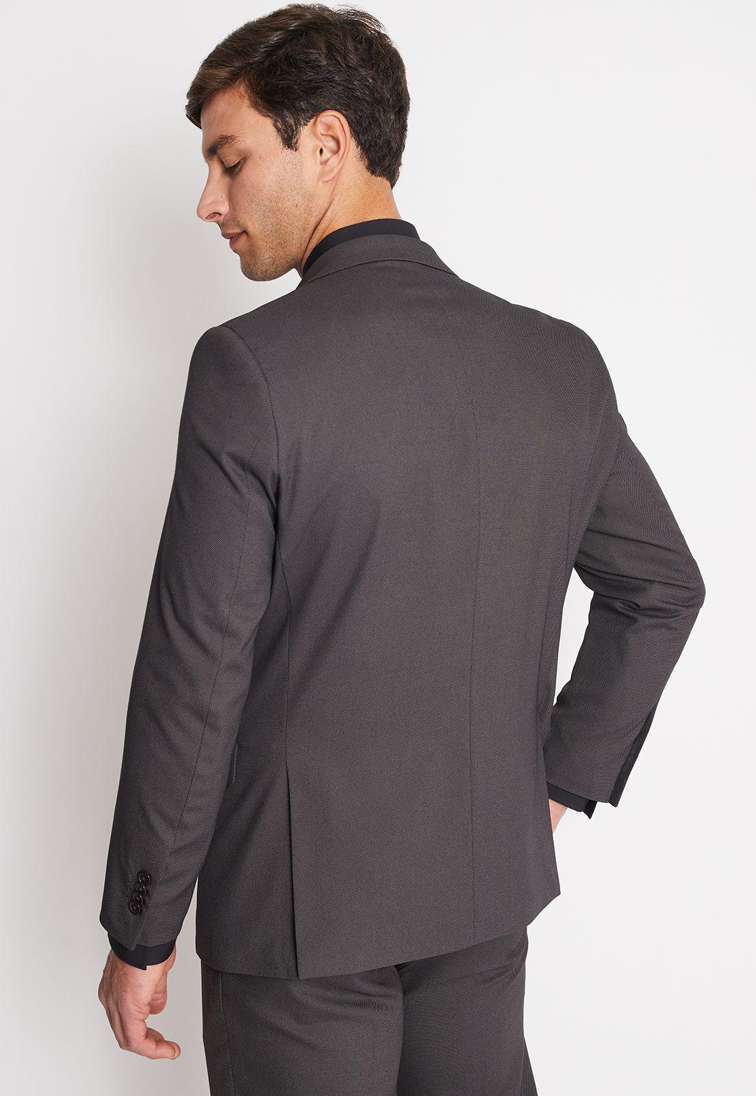 Traje Formal Básico Slim Fantasía Marengo-1