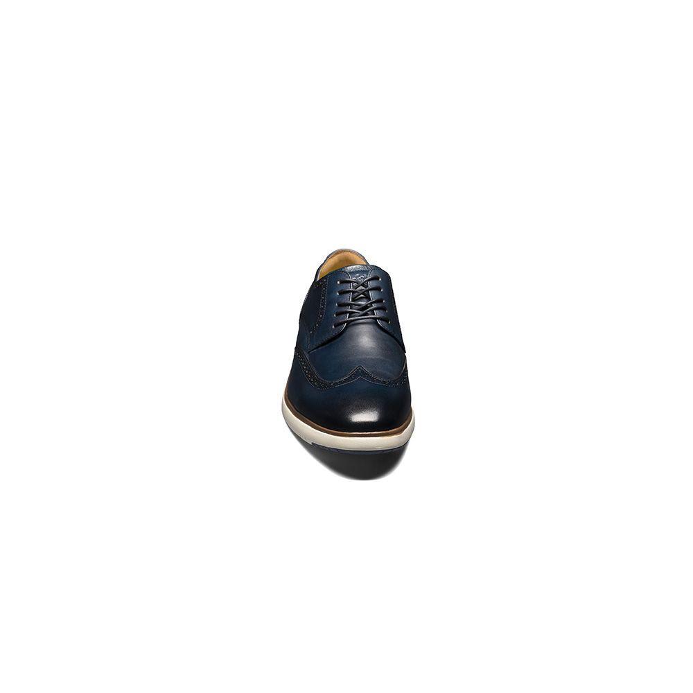 Zapatos Flair Wingtip Oxford Azul-4