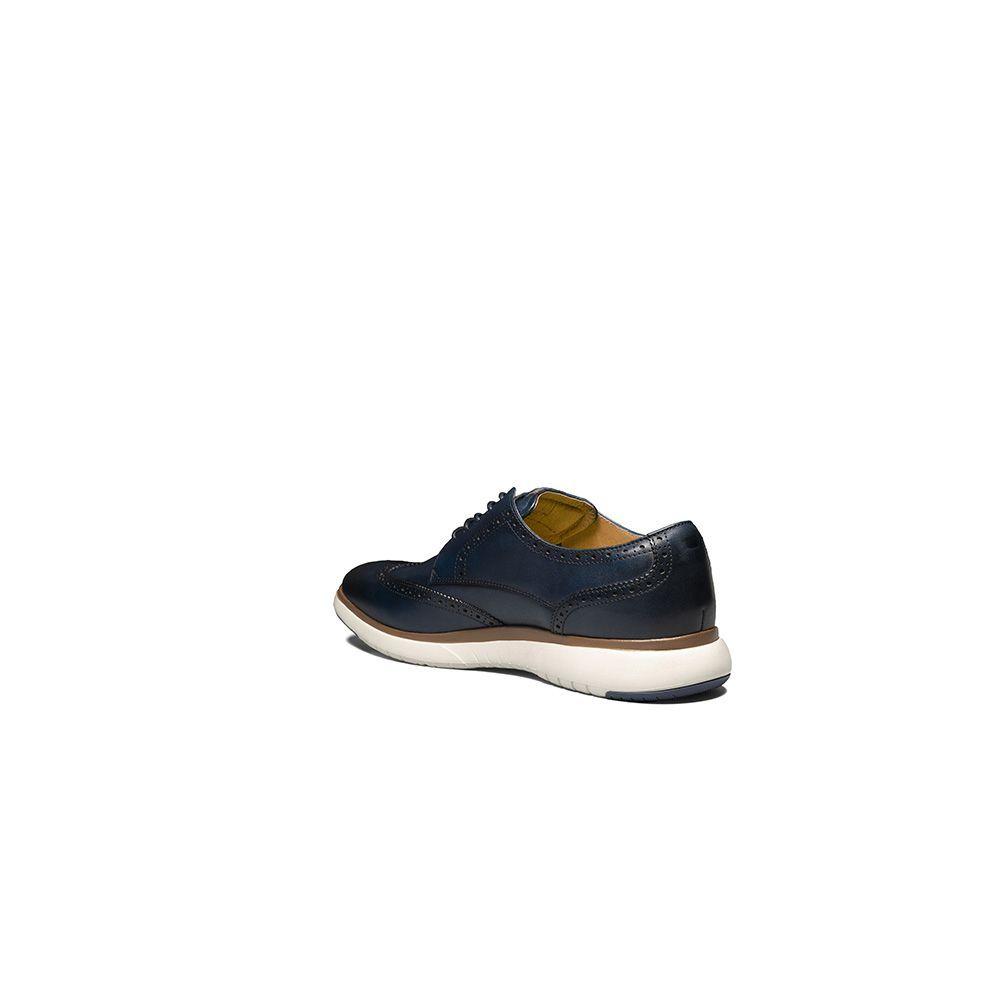 Zapatos Flair Wingtip Oxford Azul-7