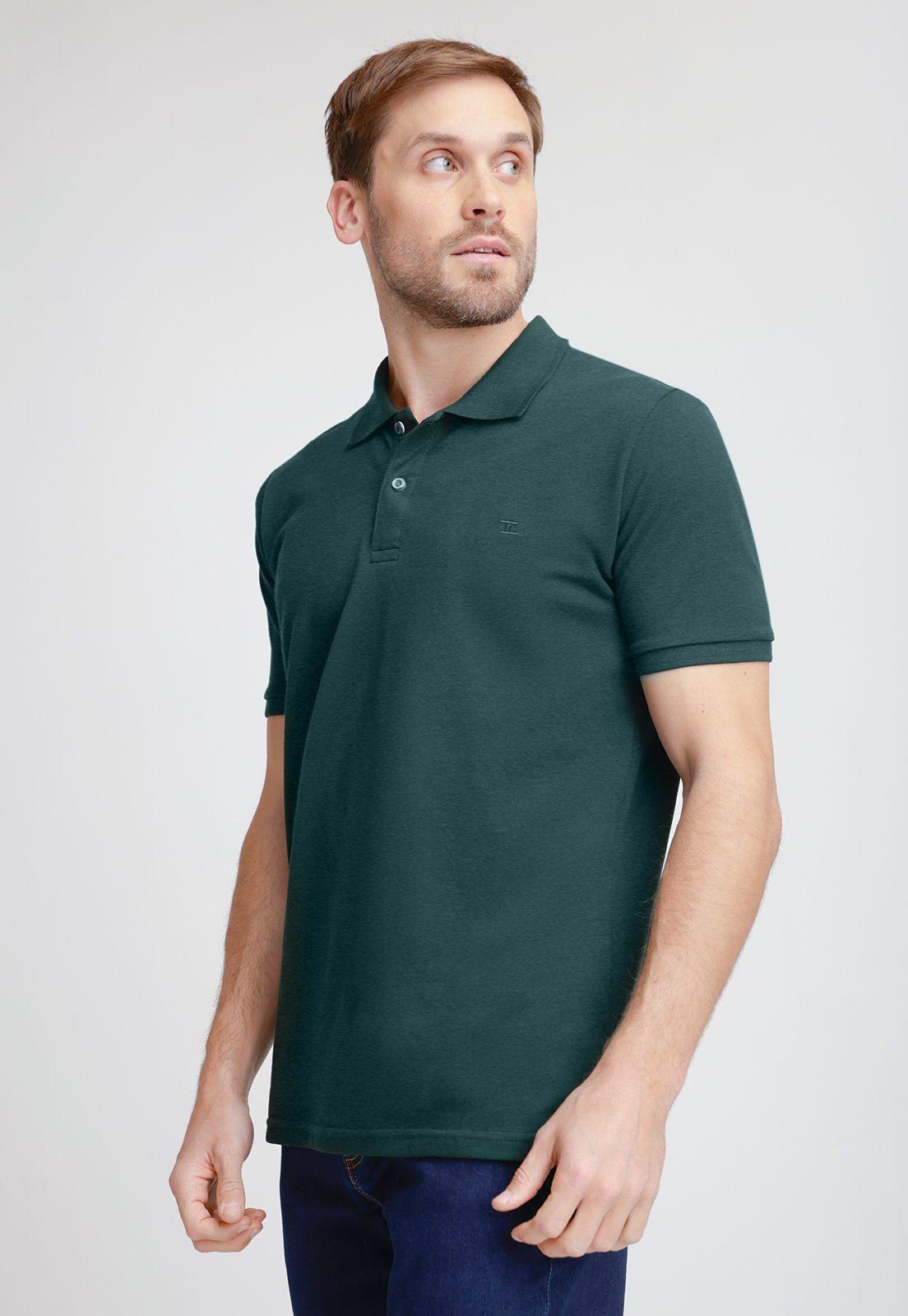 Polera hombre polo Marinni verde-0