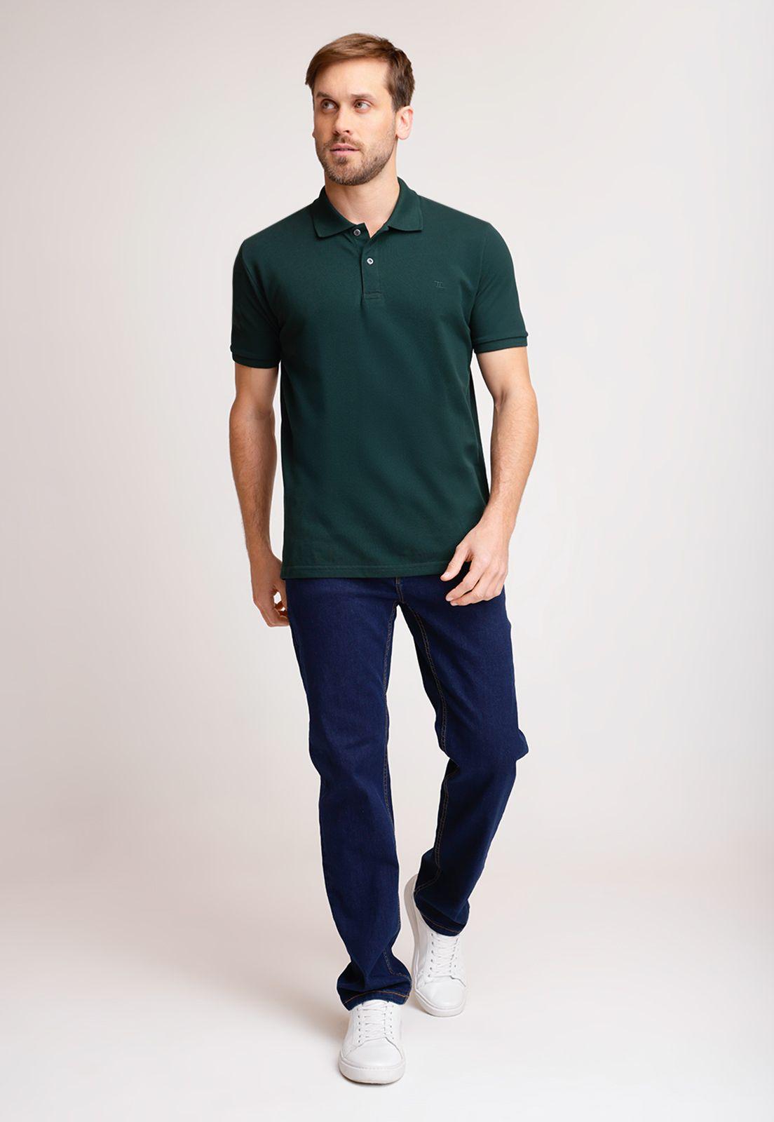 Polera hombre polo Marinni verde-3