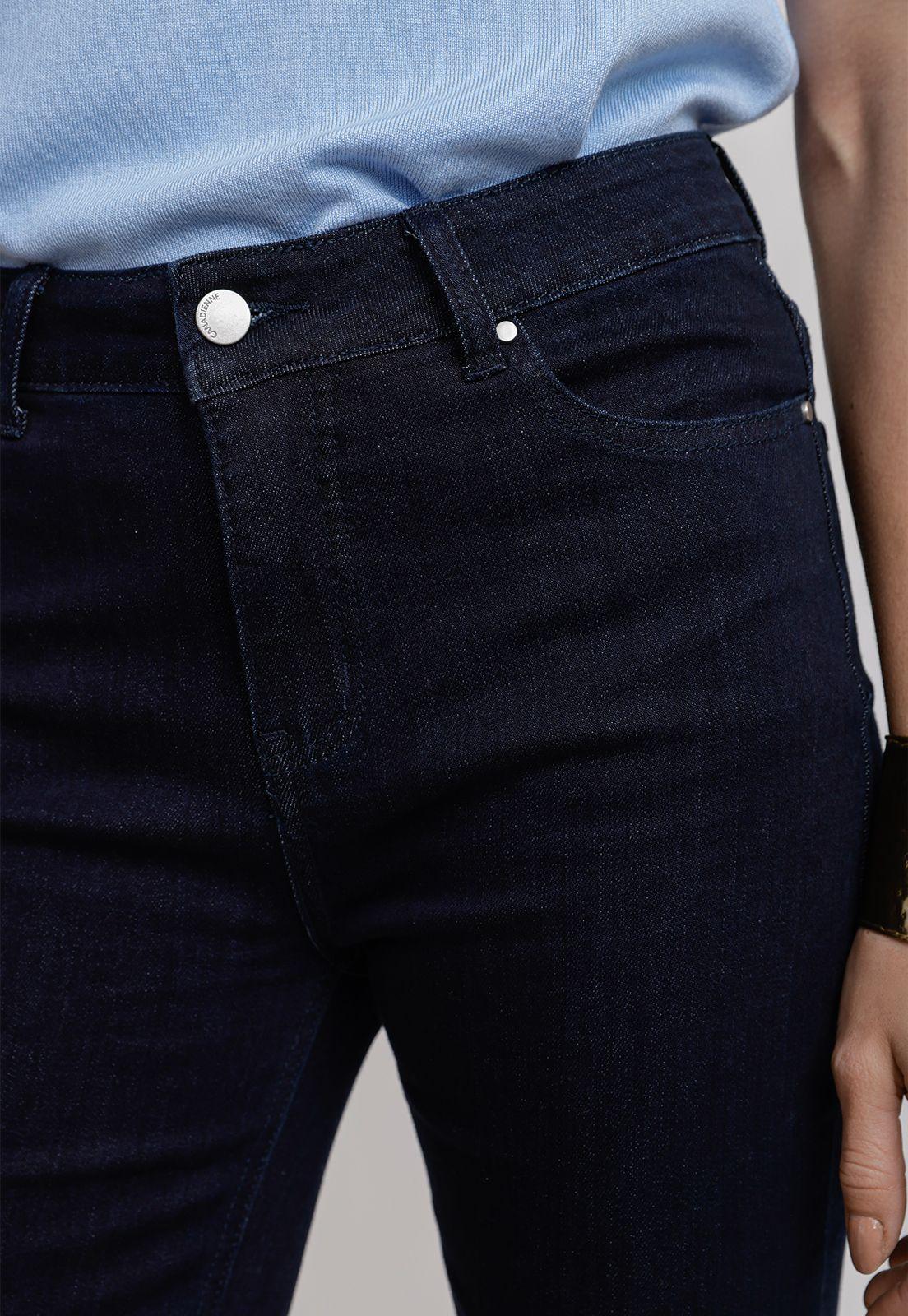 Jeans Mujer Charlot Algodón Índigo-2