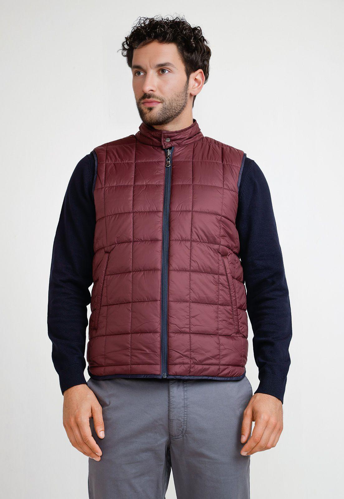 Parka Hombre Reversible Titania Azul/Burdeo-1