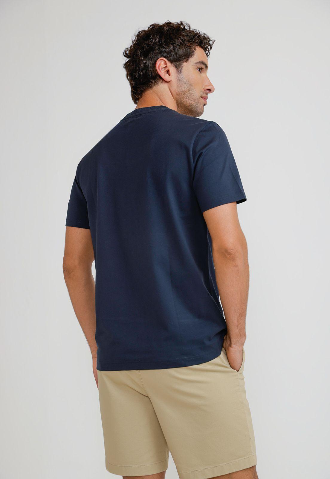 Polera Hombre Manga Corta Navy OPKB2001-1