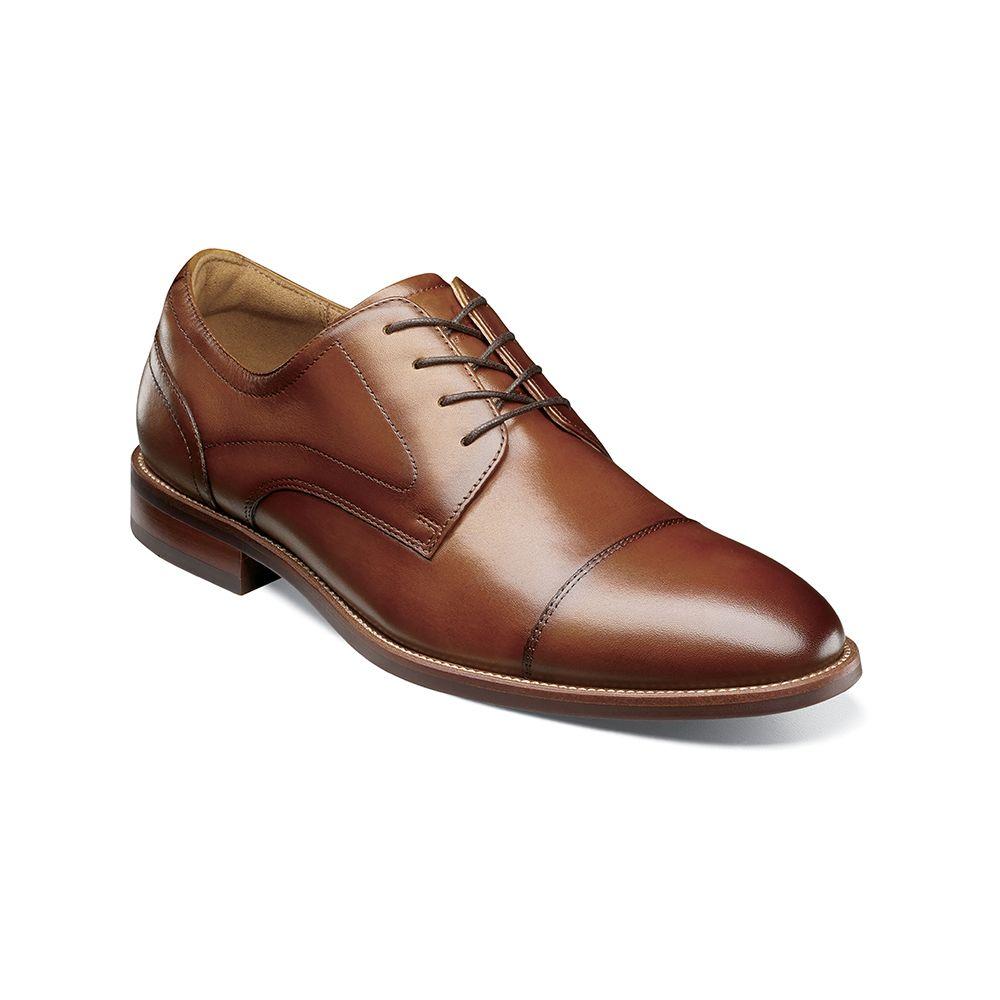 Zapatos Casual Cognac Rucci Cap Toe Oxford-0