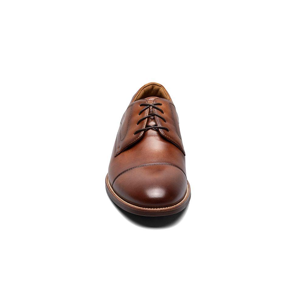 Zapatos Casual Cognac Rucci Cap Toe Oxford-4