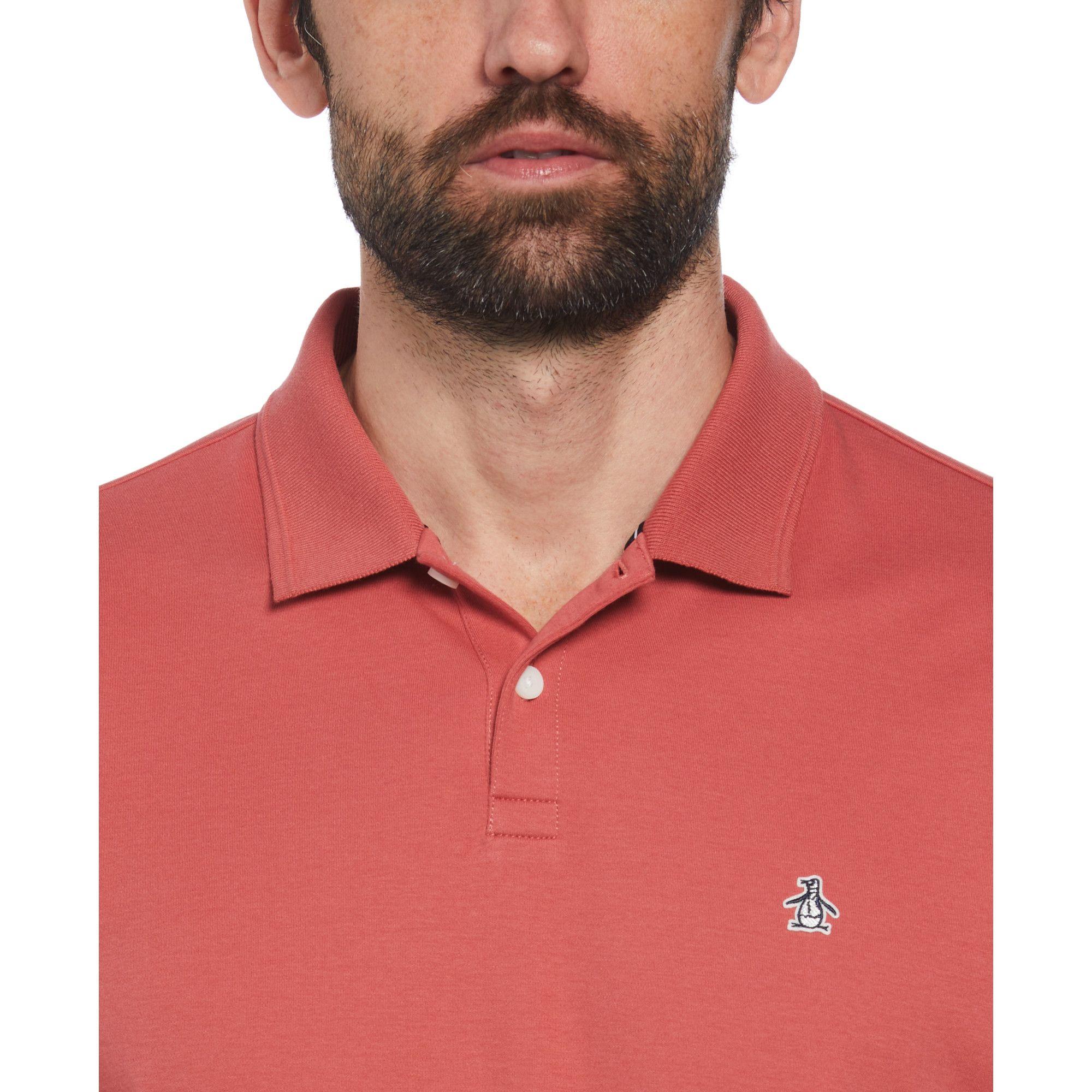 Polera Polo De Hombre Coral-2