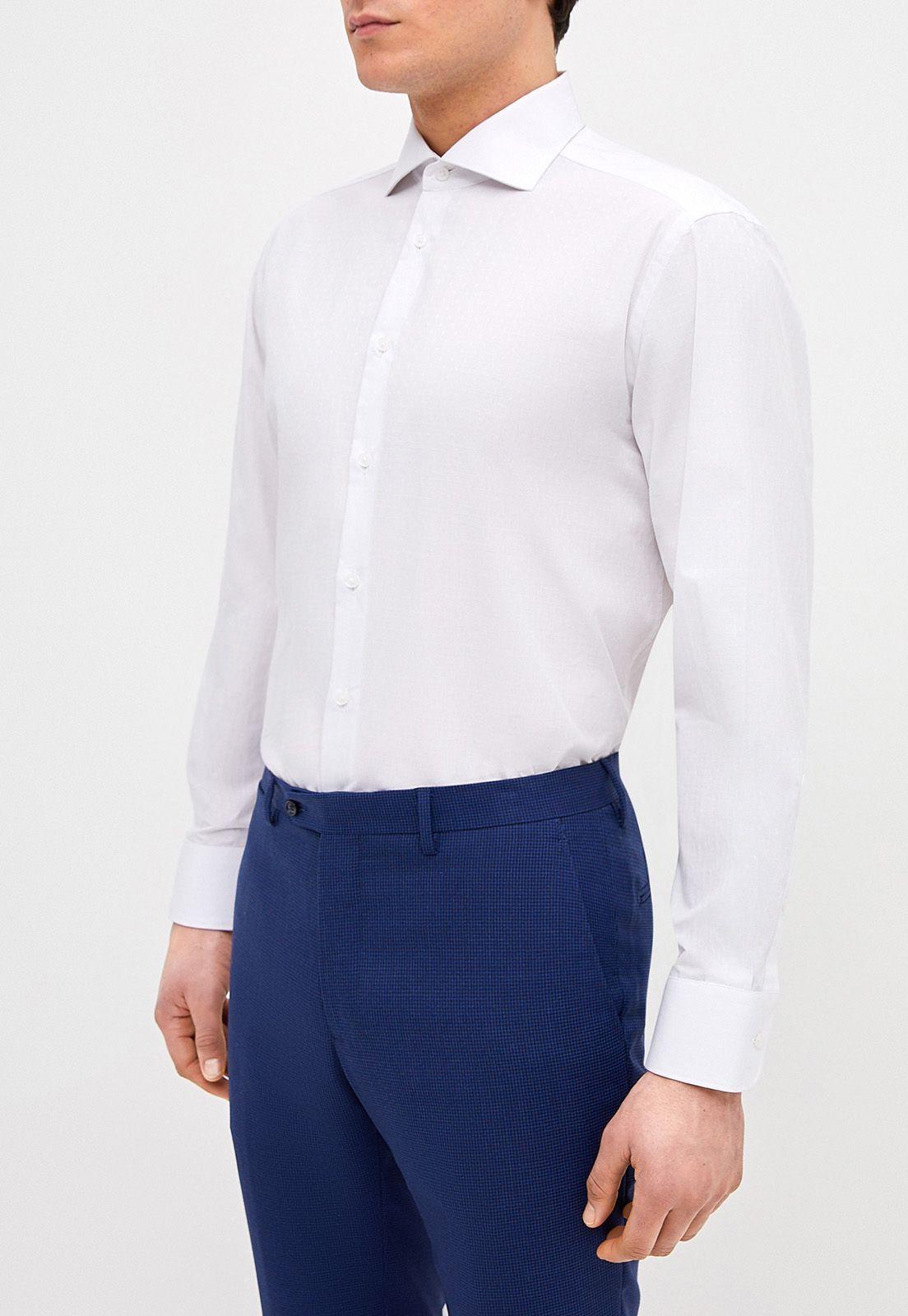 Camisa Formal blanco jacquard-2
