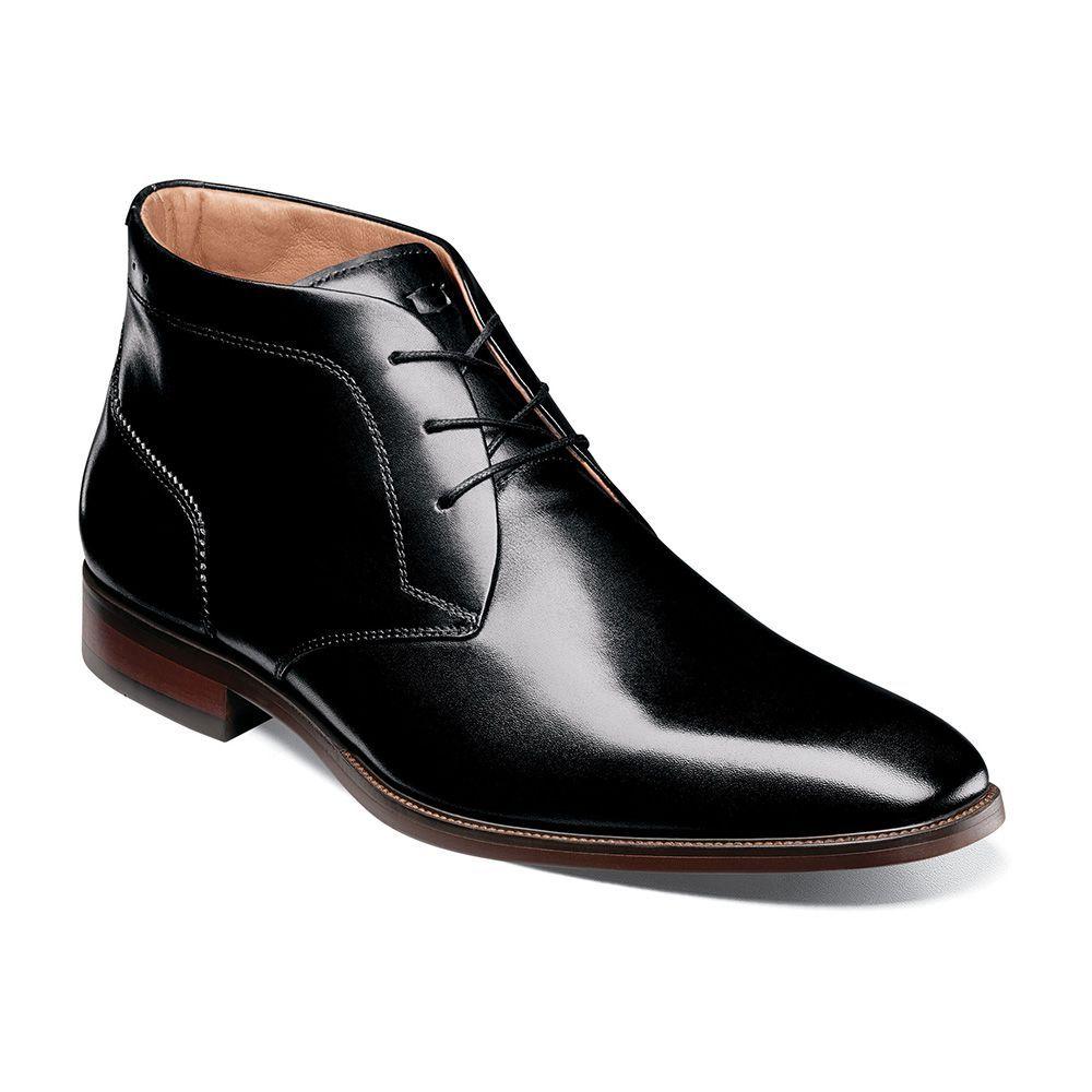 Botines Sorrento Plain Toe Chukka Negro-0