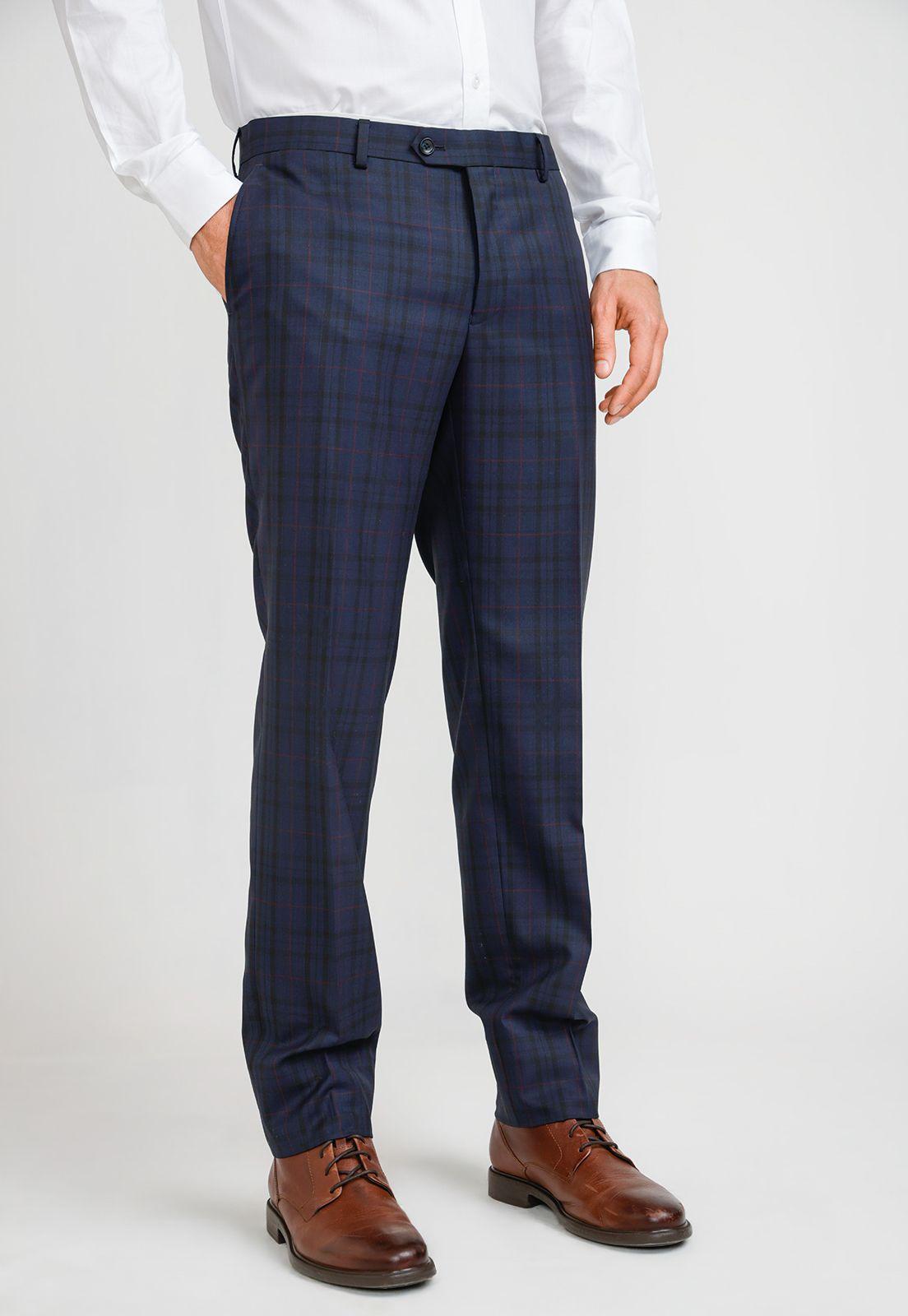 Pantalón Formal Hombre Navy-0