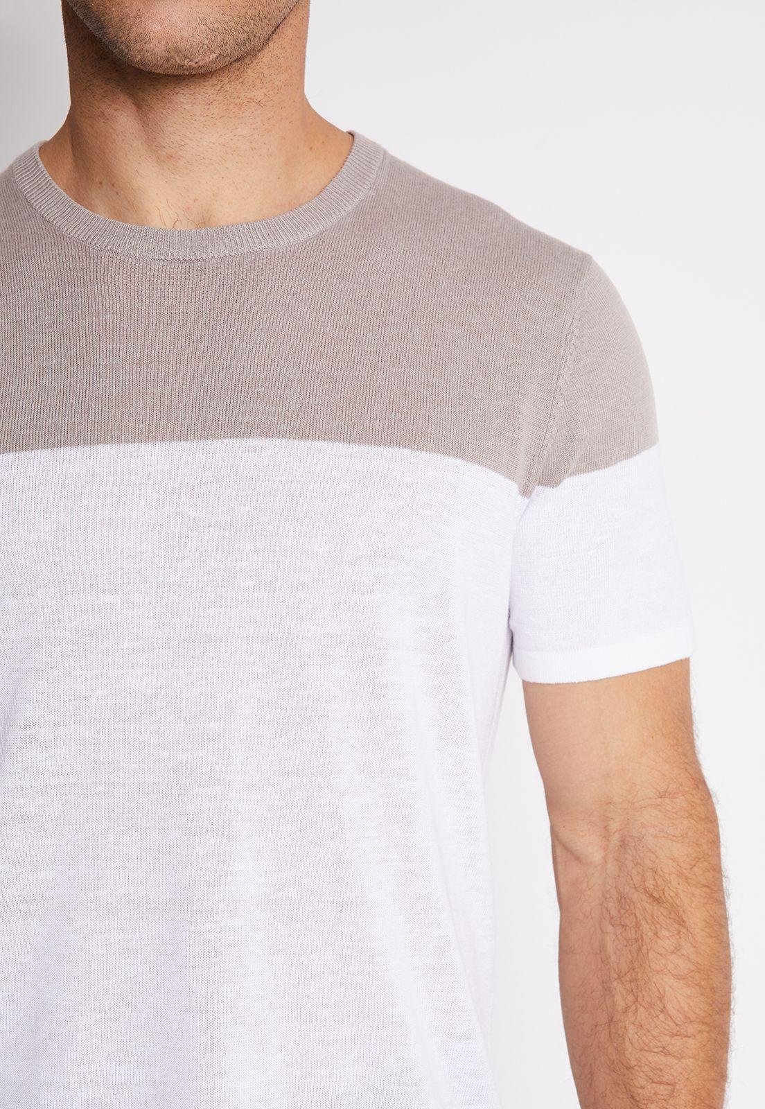 Polera Hombre Knit Natural-2