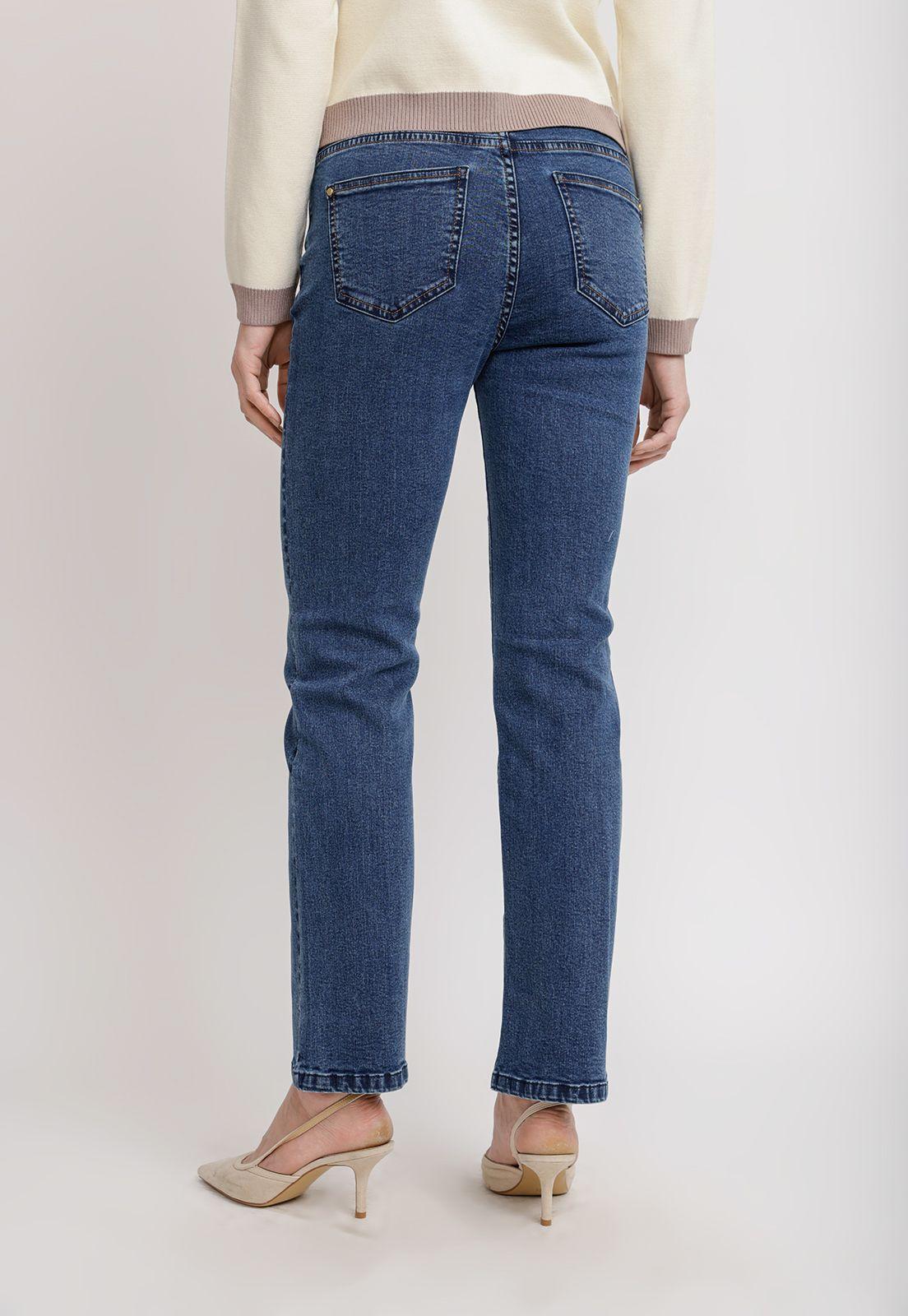 Jeans Recto Azul Charlot26 Mujer-1