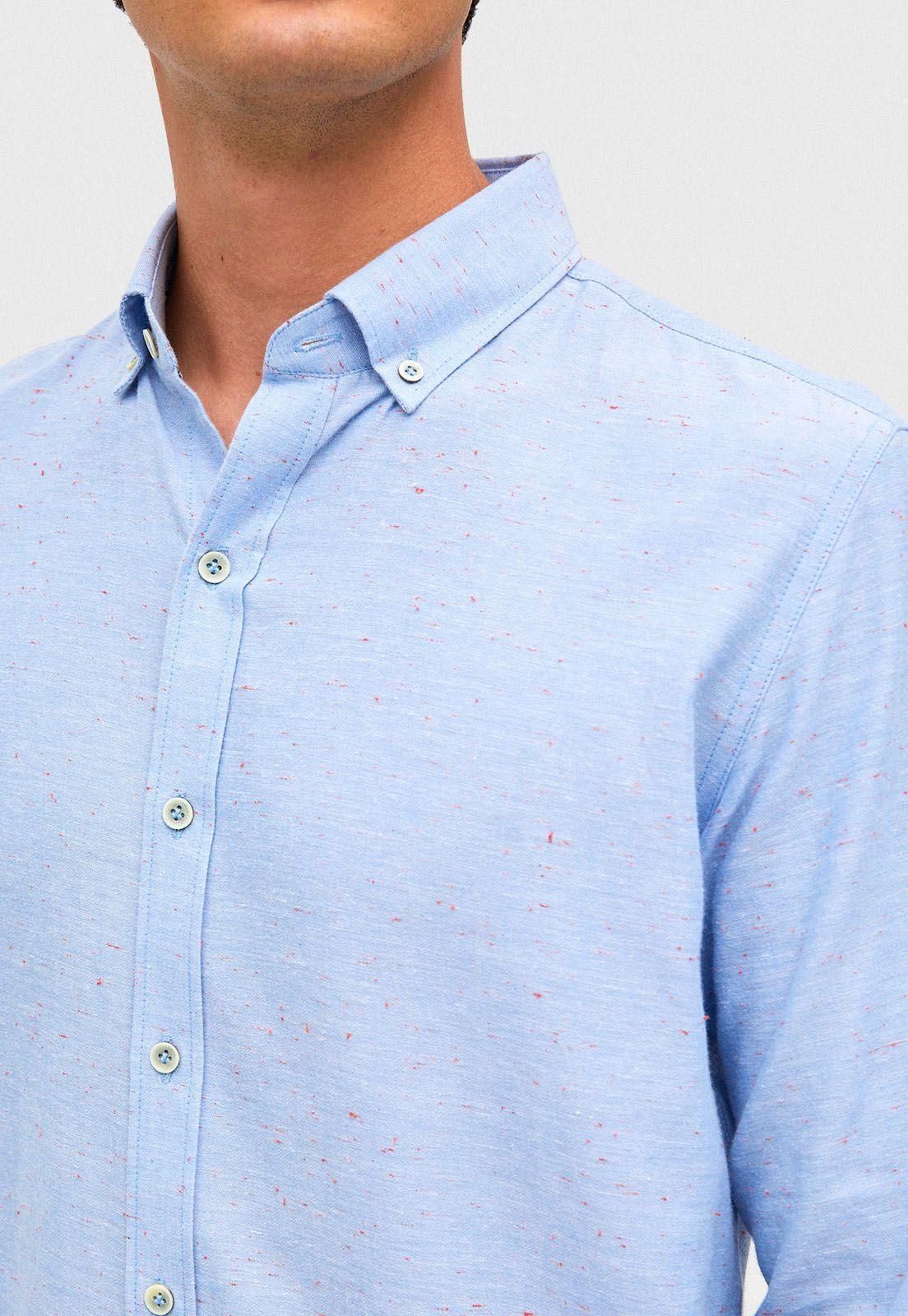 Camisa casual Bou Celeste-2