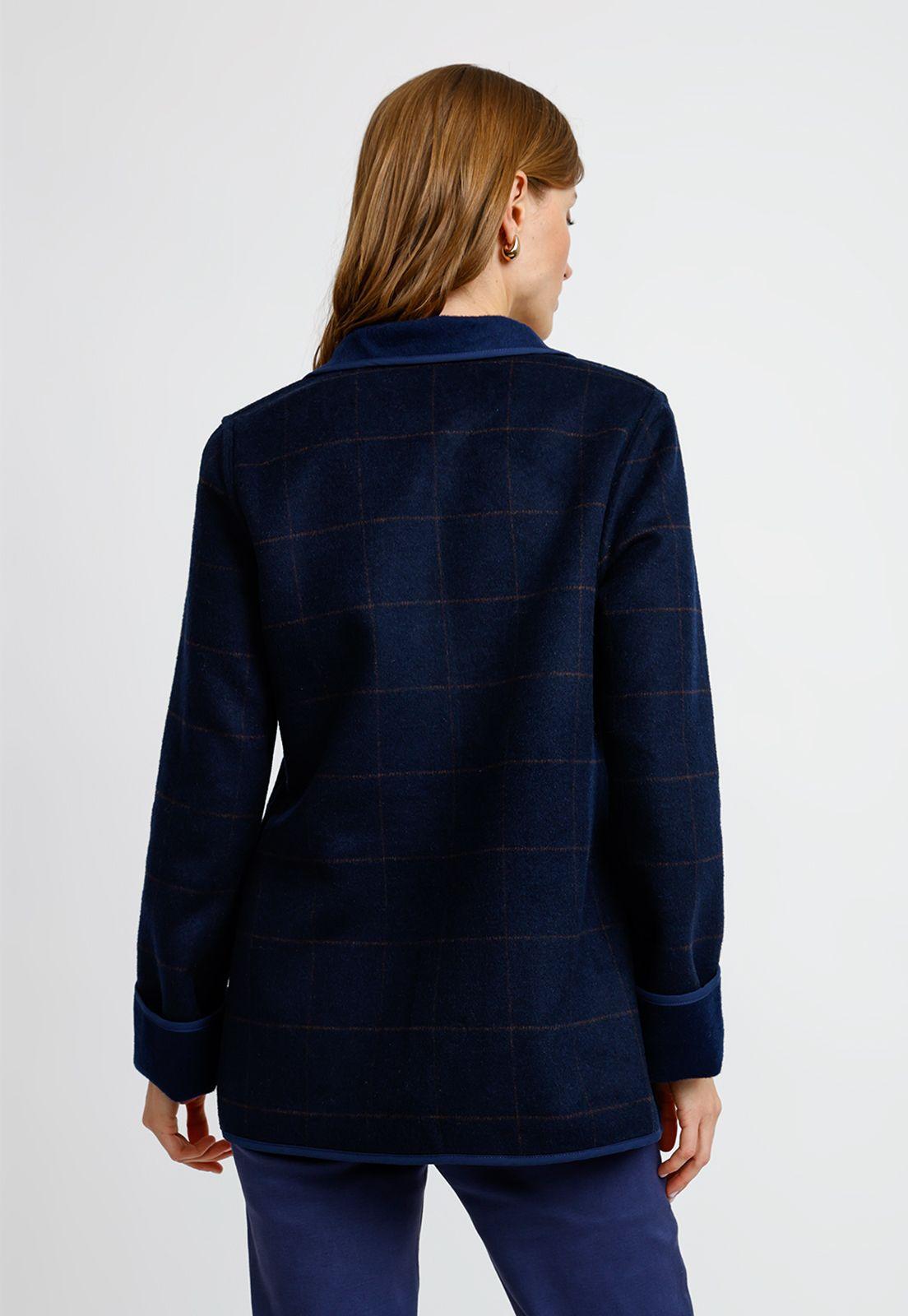 Chaquetón Reversible Navy Marlee Mujer-3