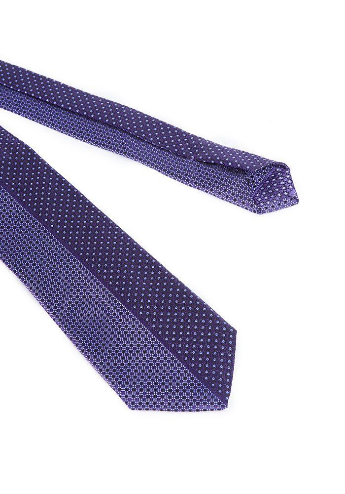 Corbata Luxury Microdiseño Morado-1