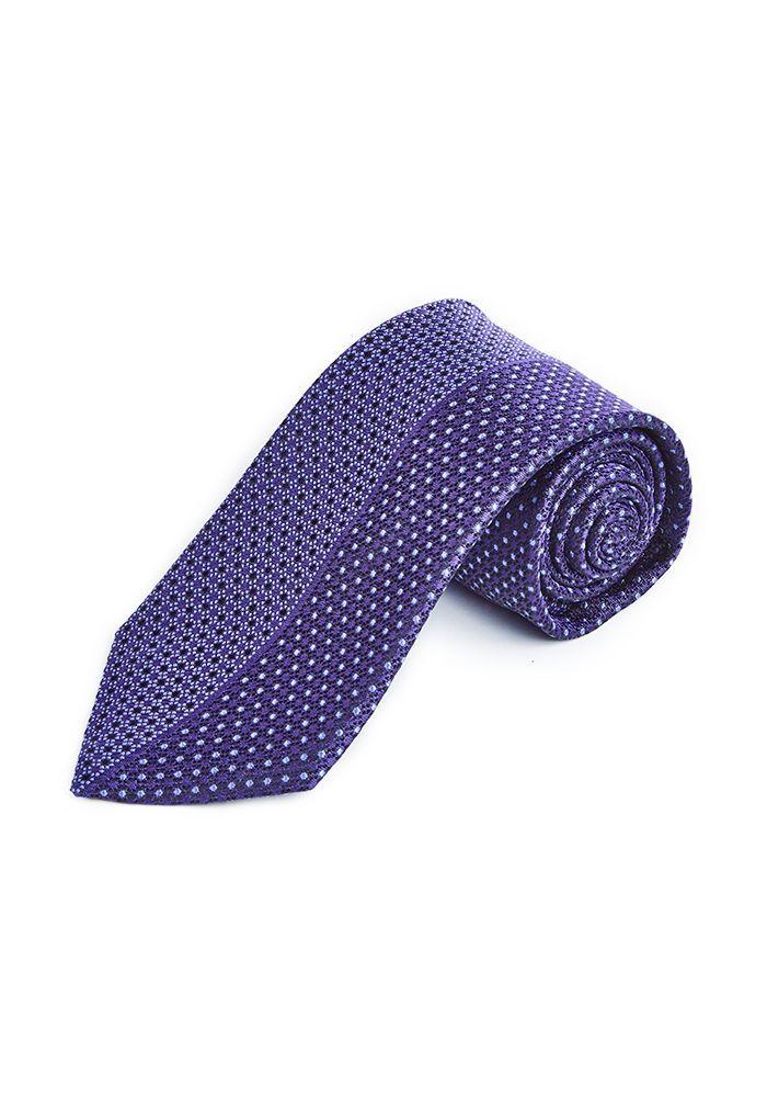 Corbata Luxury Microdiseño Morado-0