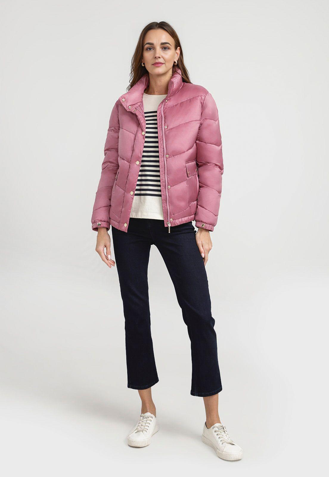 Parka Mujer Brucelas Rosa-3