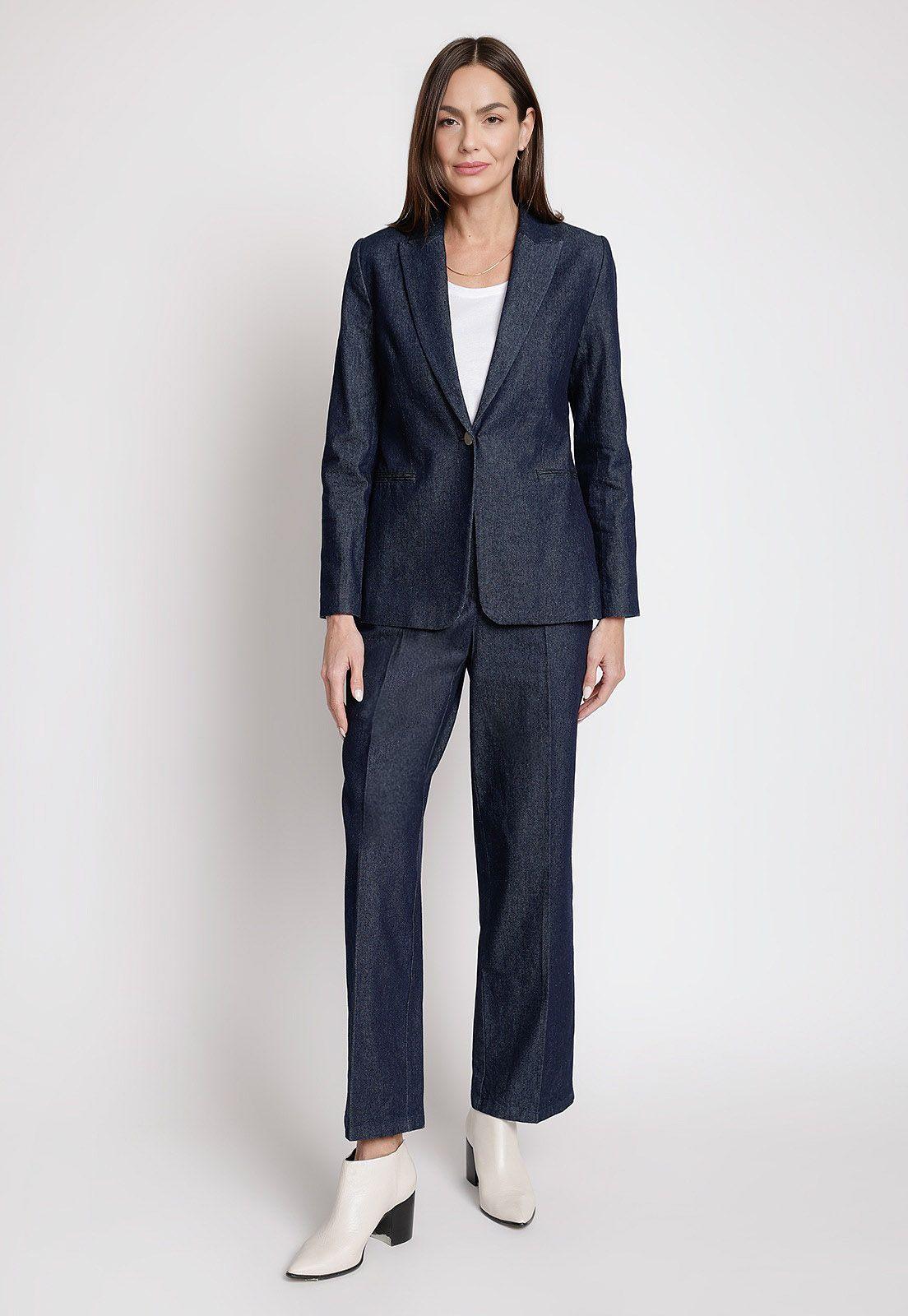 Chaqueta de Mujer Modelo Margot Jacket Color Indigo-3