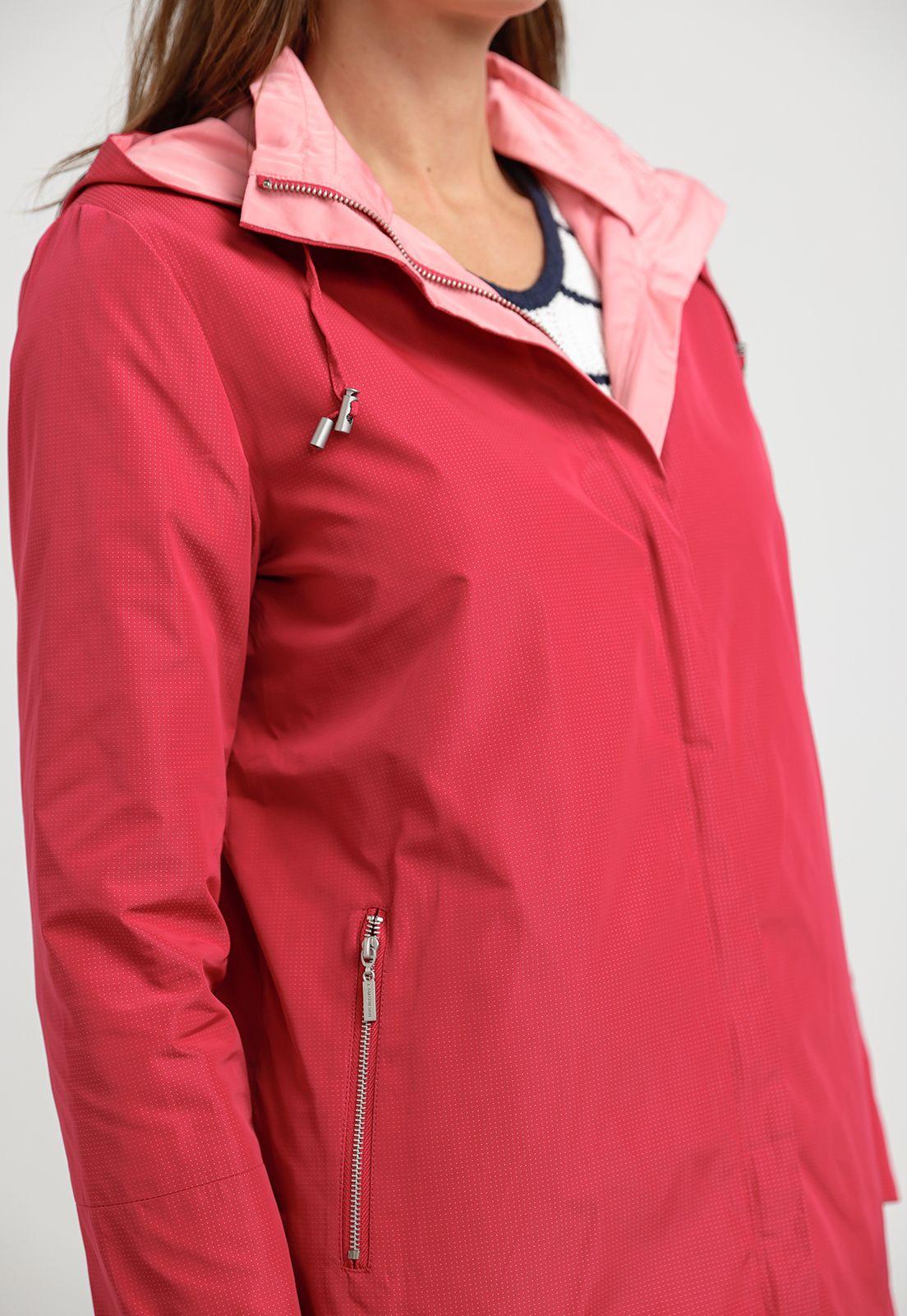 Chaqueta Mujer Eva Reversible Guinda-3