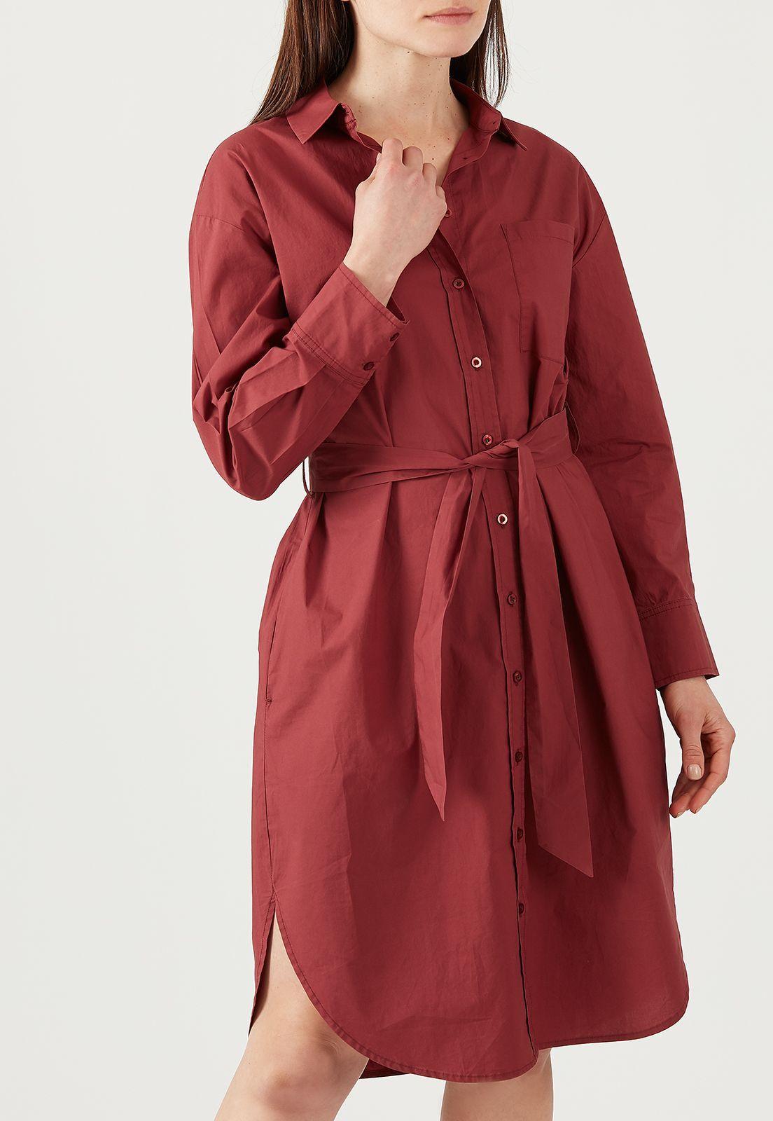 Vestido Rosa Burdeo-0