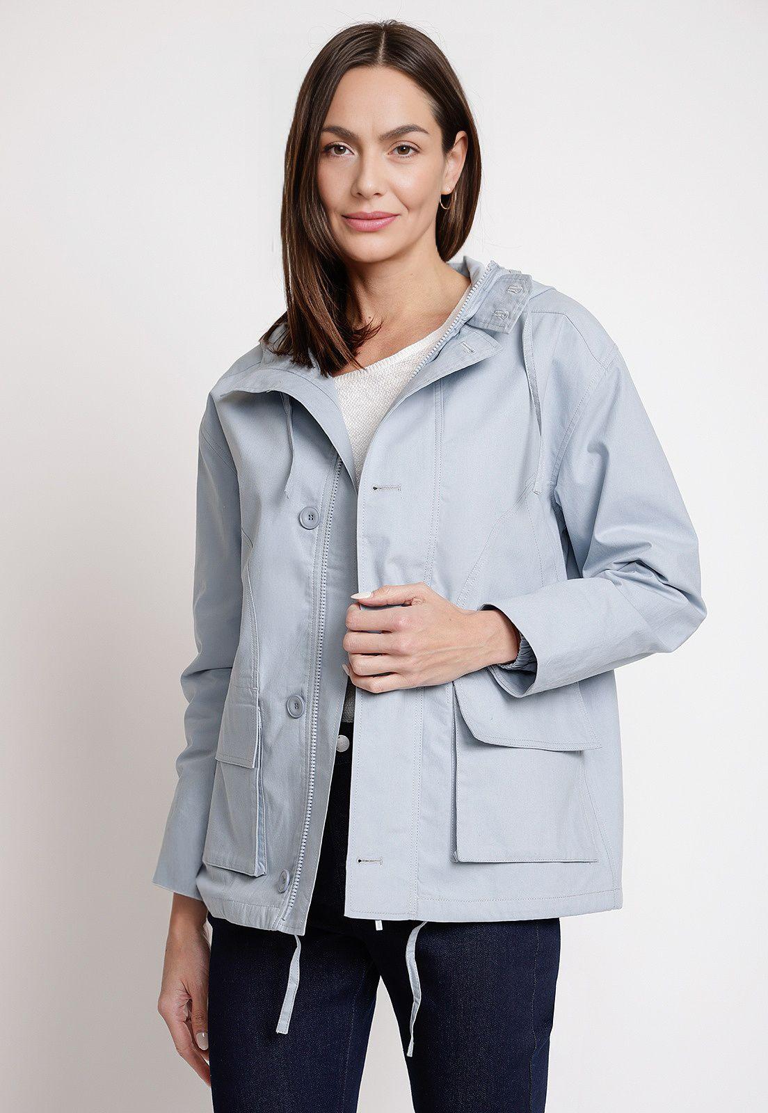 Chaqueta de Mujer Modelo Nairobi Color Celeste-0