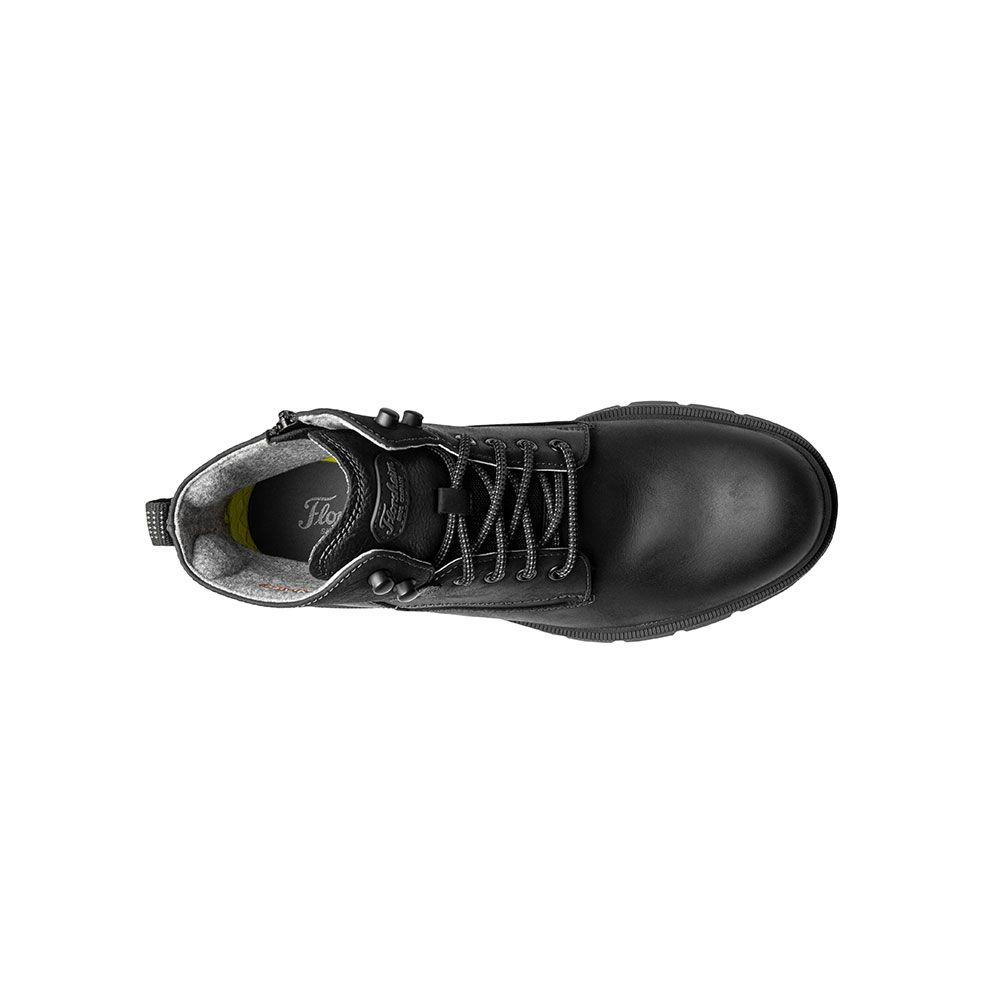 Botines Lookout Plain Toe Lace Up Boot Negro-5