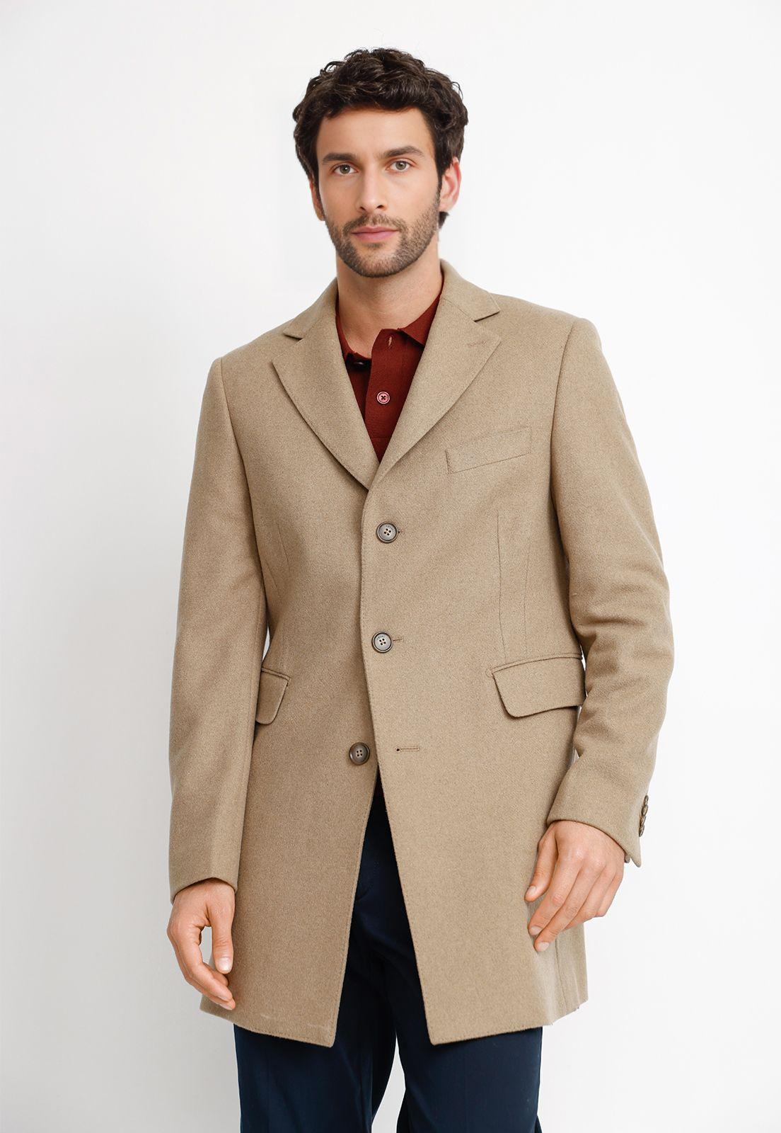 Abrigo Hombre Fraser Camel-0