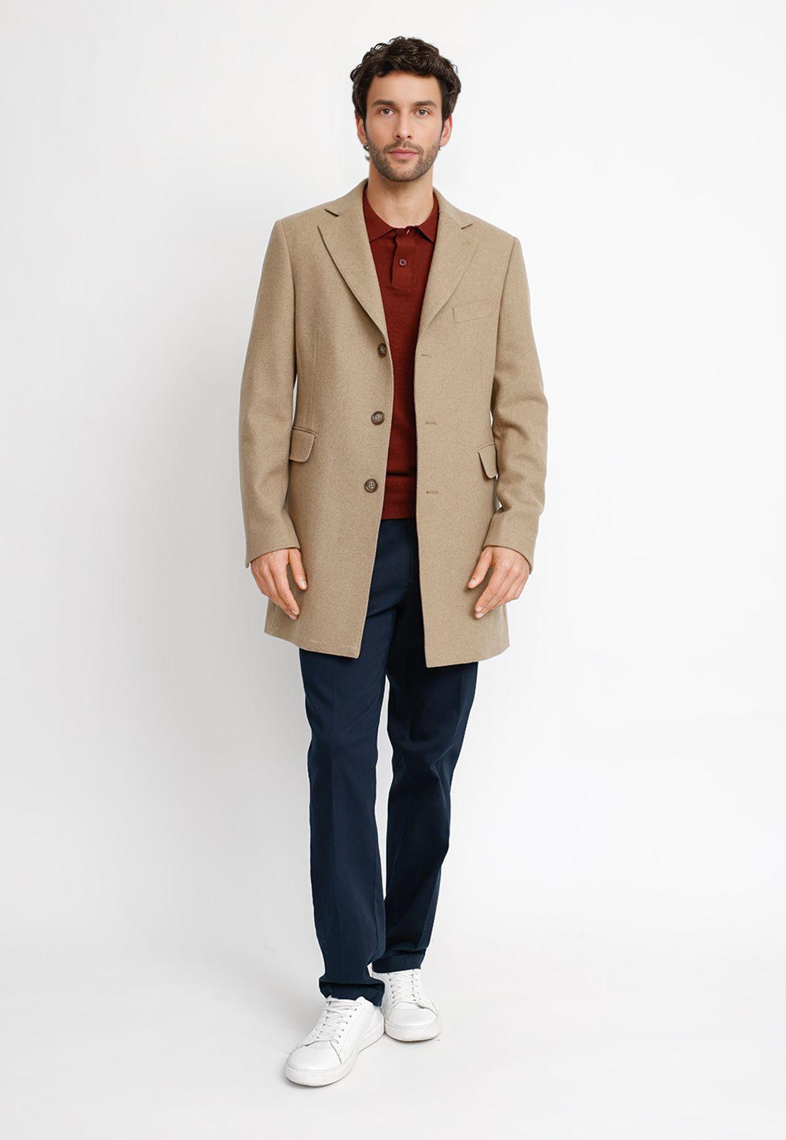 Abrigo Hombre Fraser Camel-3