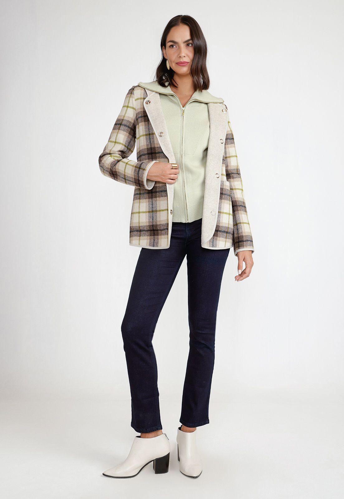 Chaquetón Mujer Marlee Beige-6