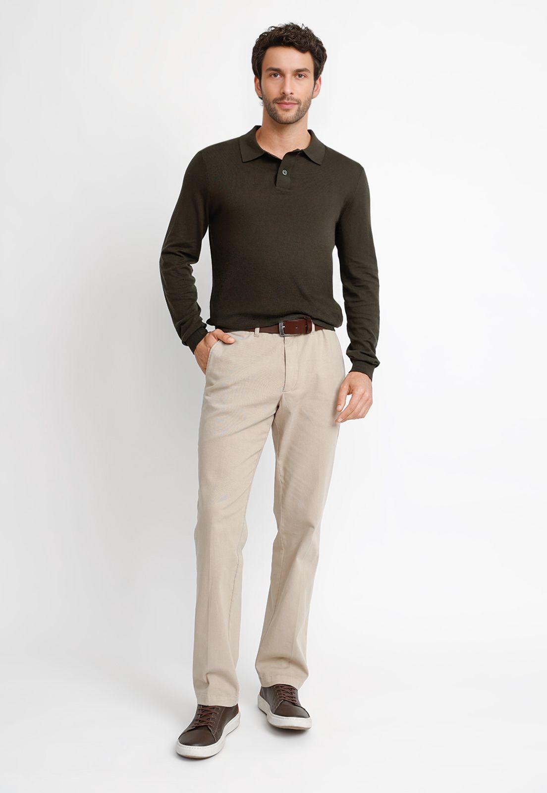 Pantalón Hombre Vinci Chino Beige-3
