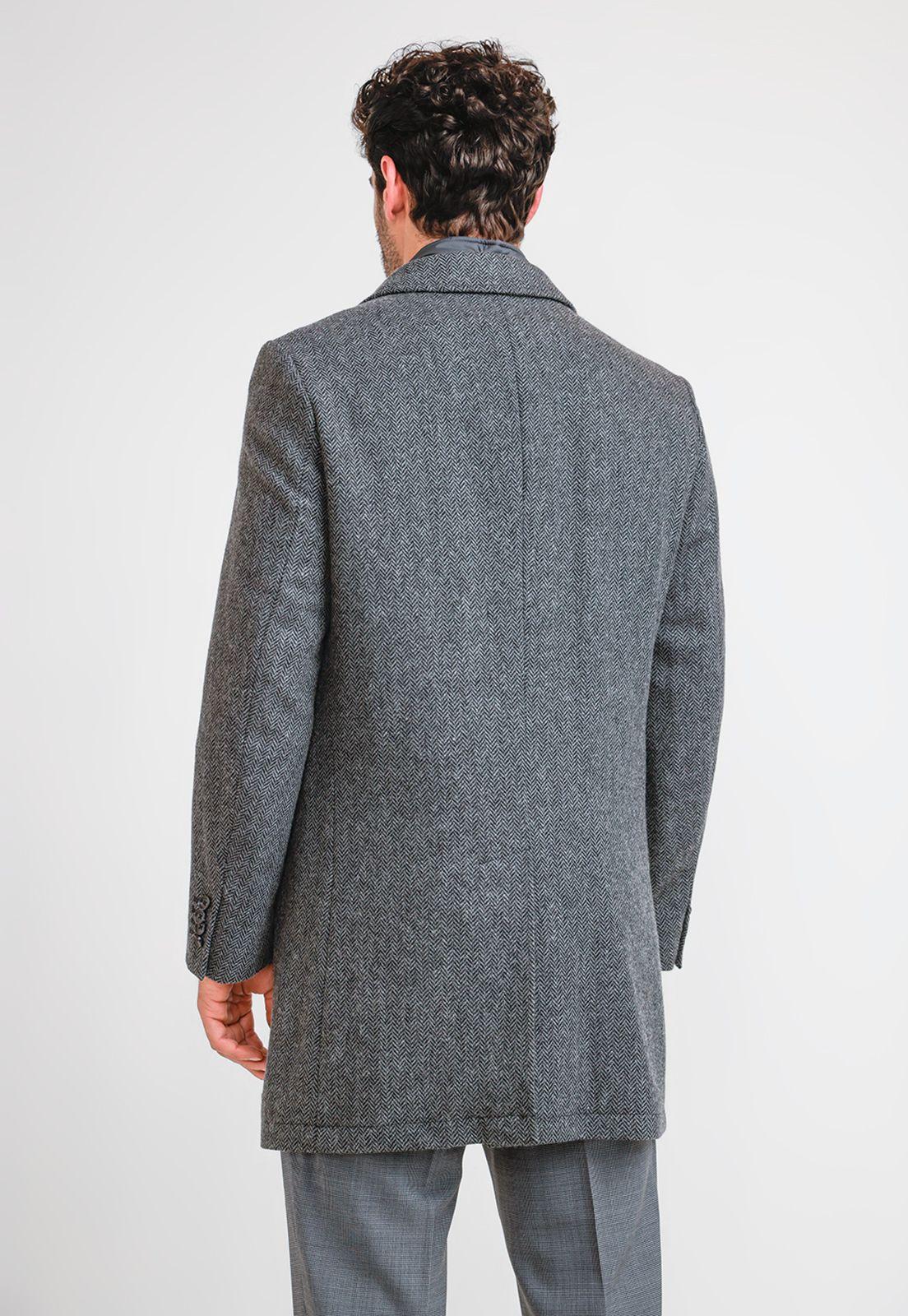 Abrigo Formal Hombre Classic Gris-2